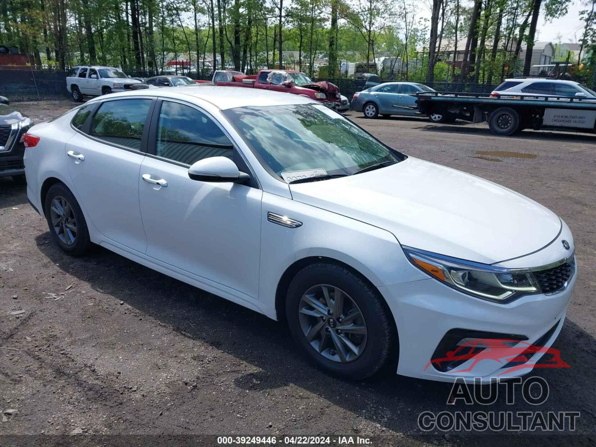 KIA OPTIMA 2020 - 5XXGT4L3XLG439230