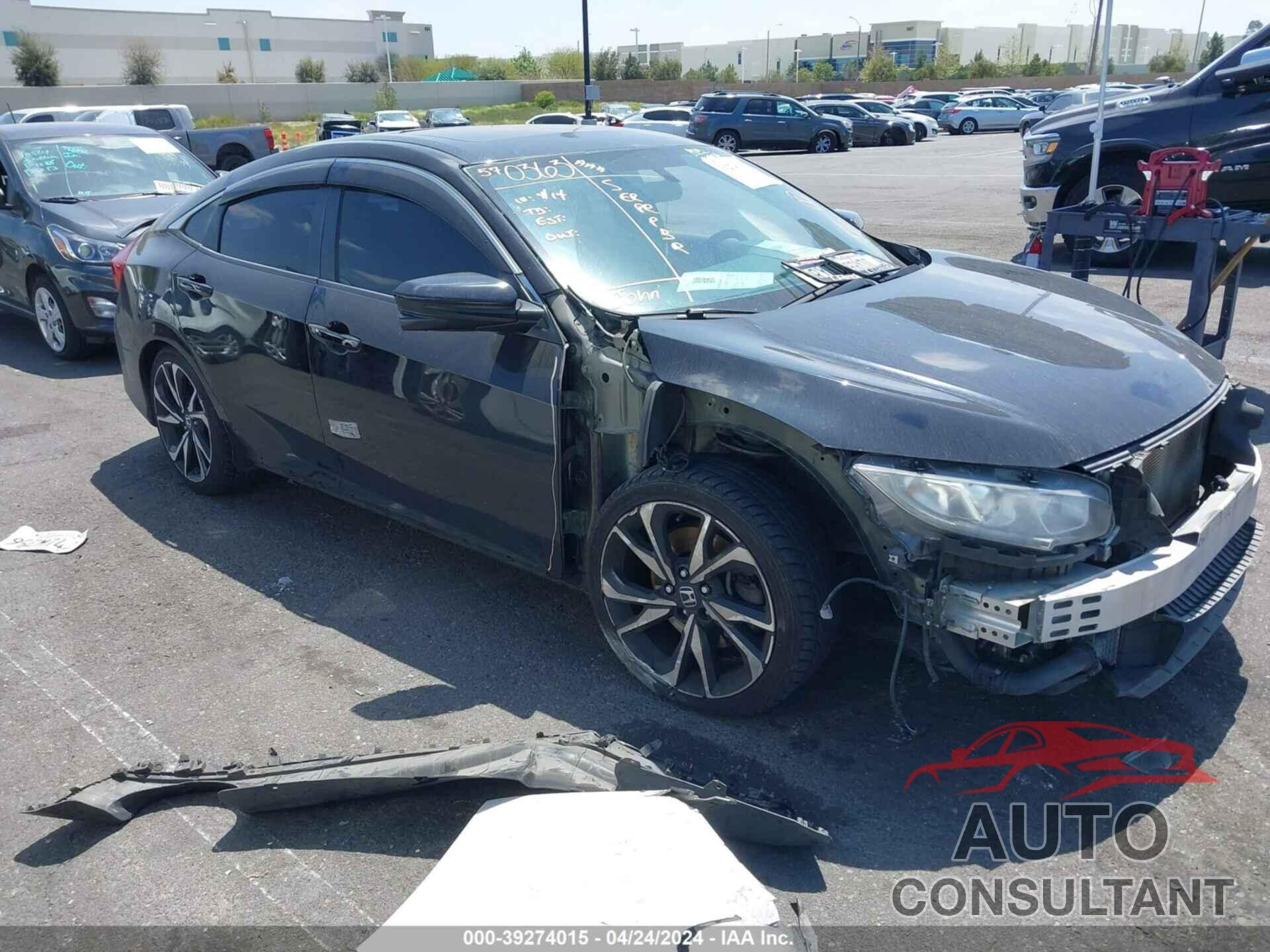 HONDA CIVIC 2017 - 2HGFC1E58HH701602