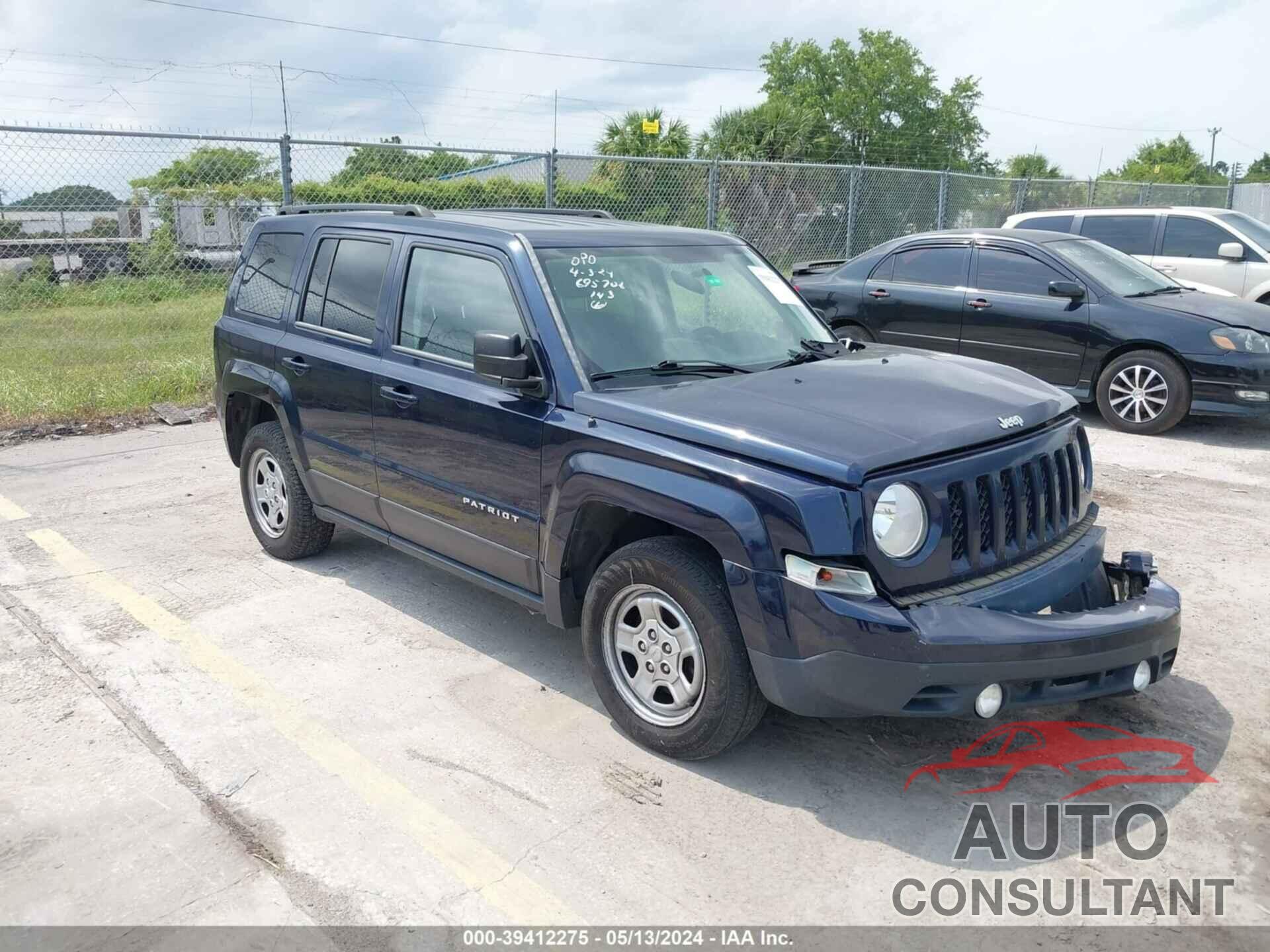 JEEP PATRIOT 2015 - 1C4NJRBB6FD347131