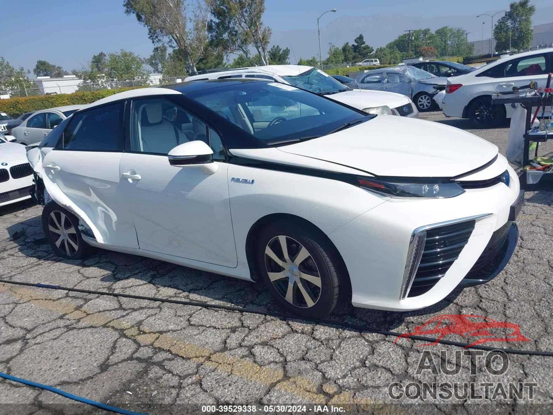 TOYOTA MIRAI 2019 - JTDBVRBD8KA006950