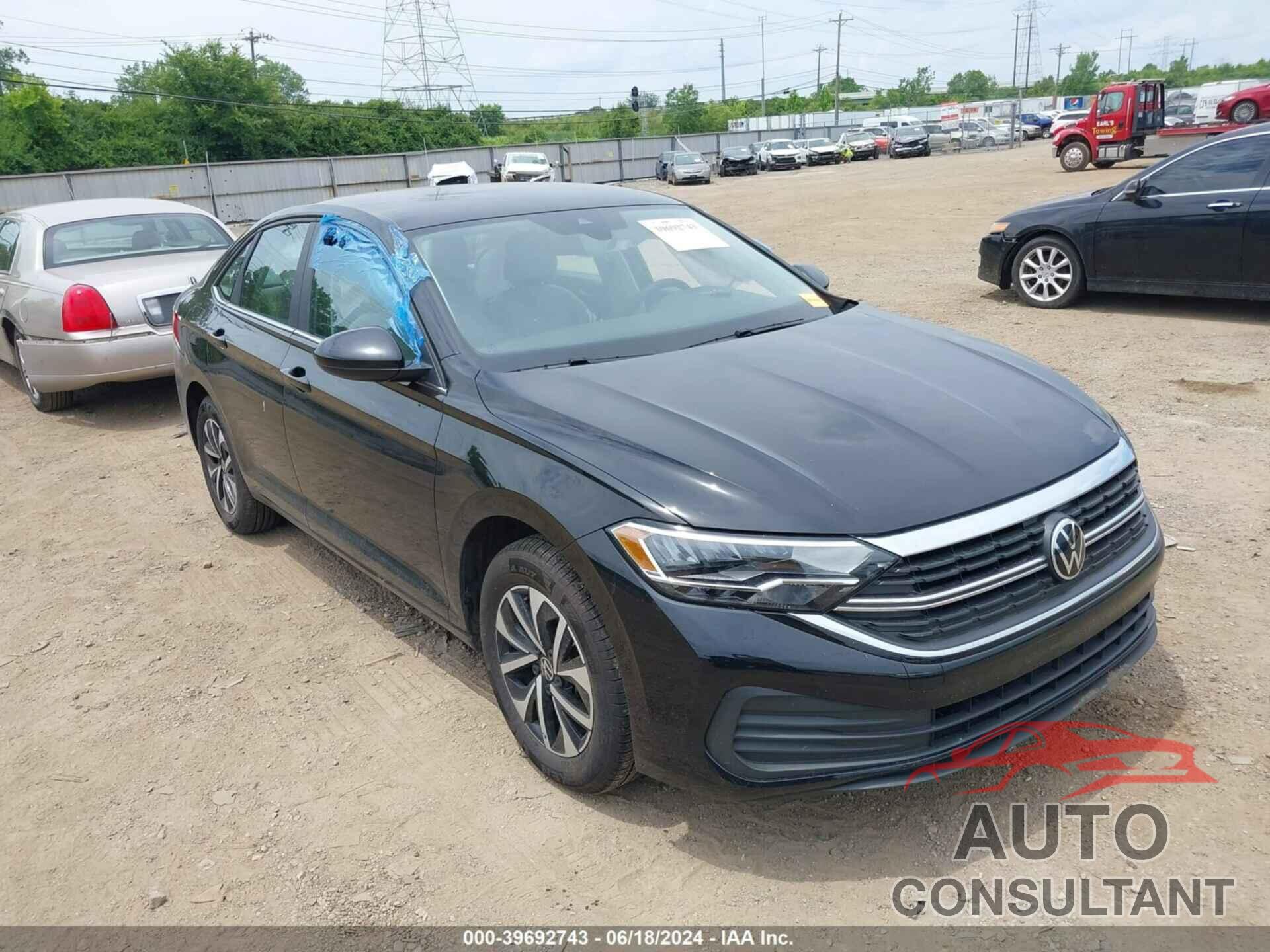 VOLKSWAGEN JETTA 2023 - 3VW5M7BU8PM061734