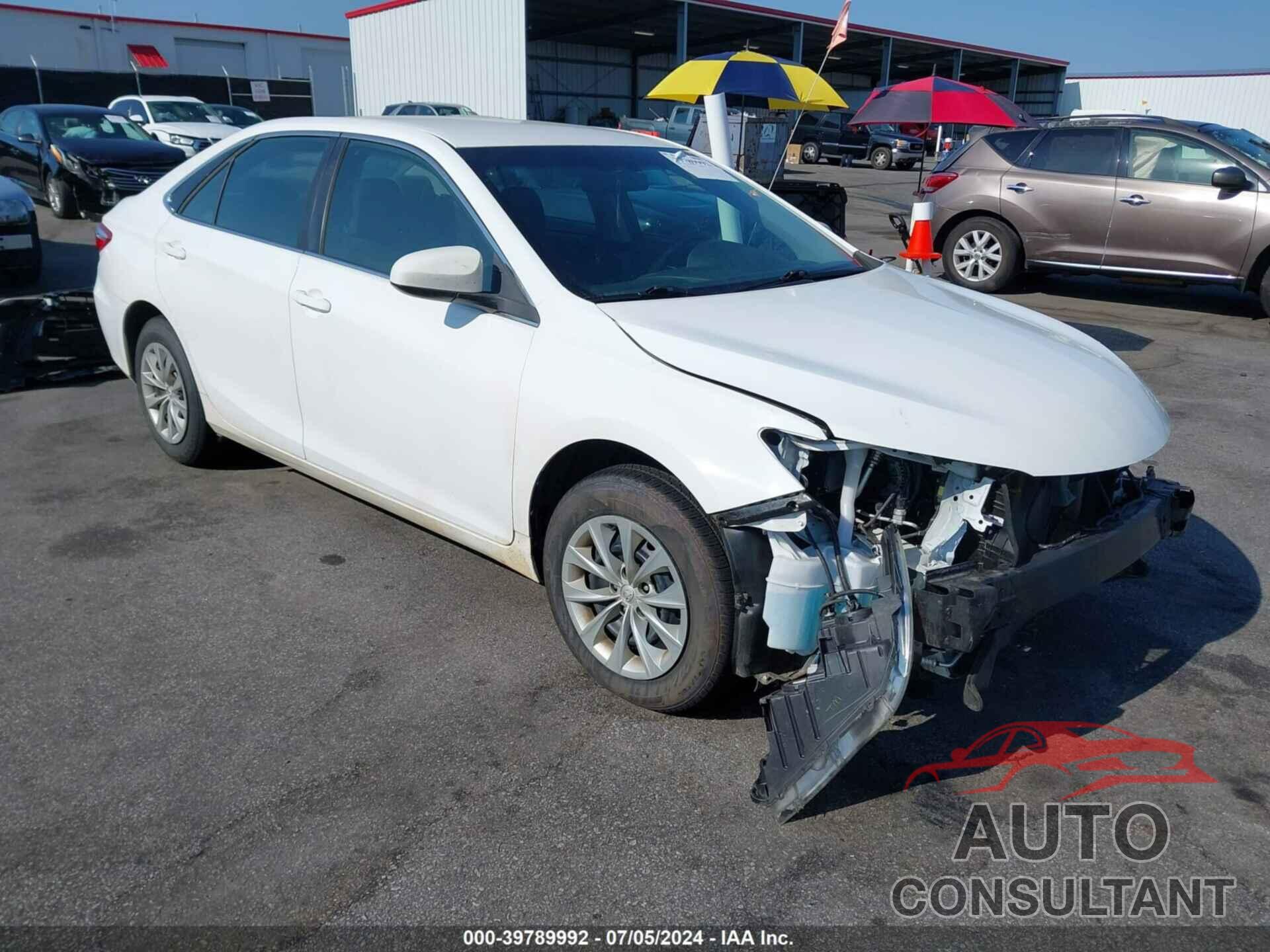 TOYOTA CAMRY 2017 - 4T1BF1FK0HU283764