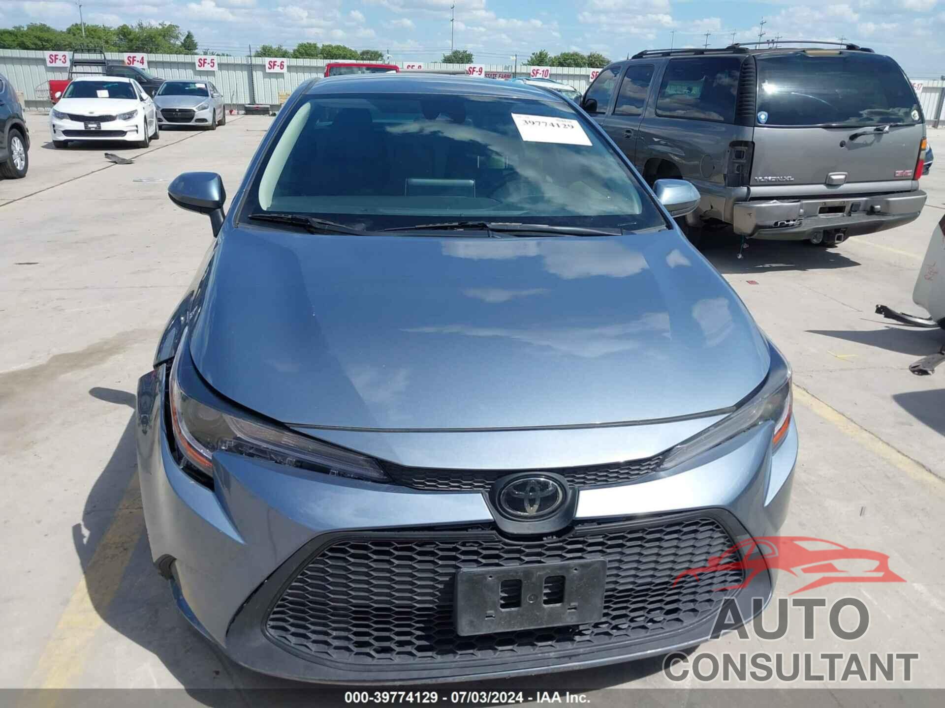 TOYOTA COROLLA 2020 - JTDEPRAE4LJ116106