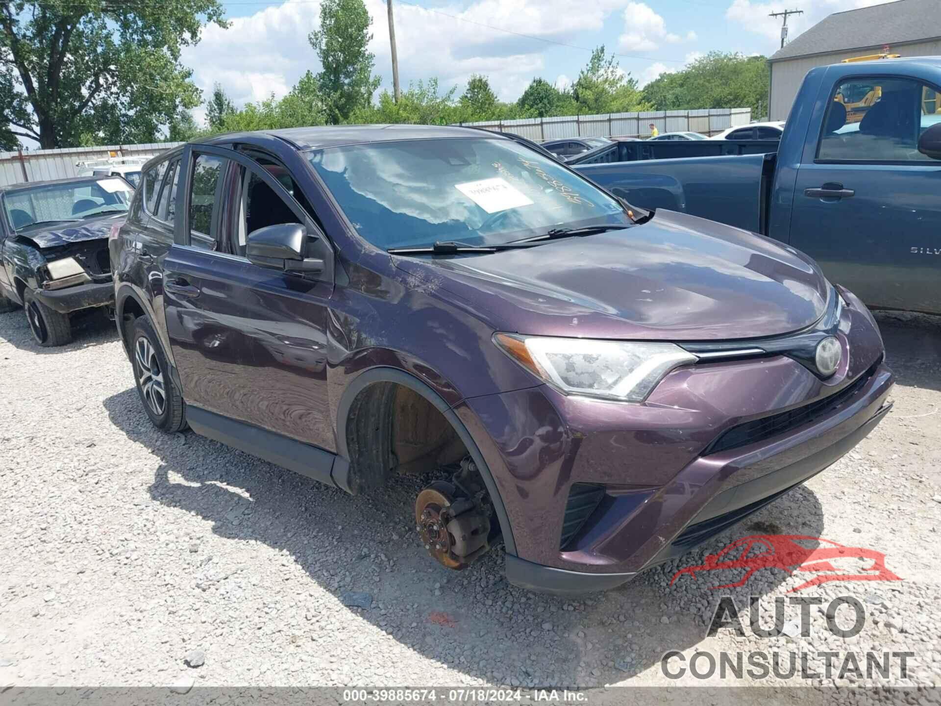 TOYOTA RAV4 2018 - 2T3BFREV4JW761840