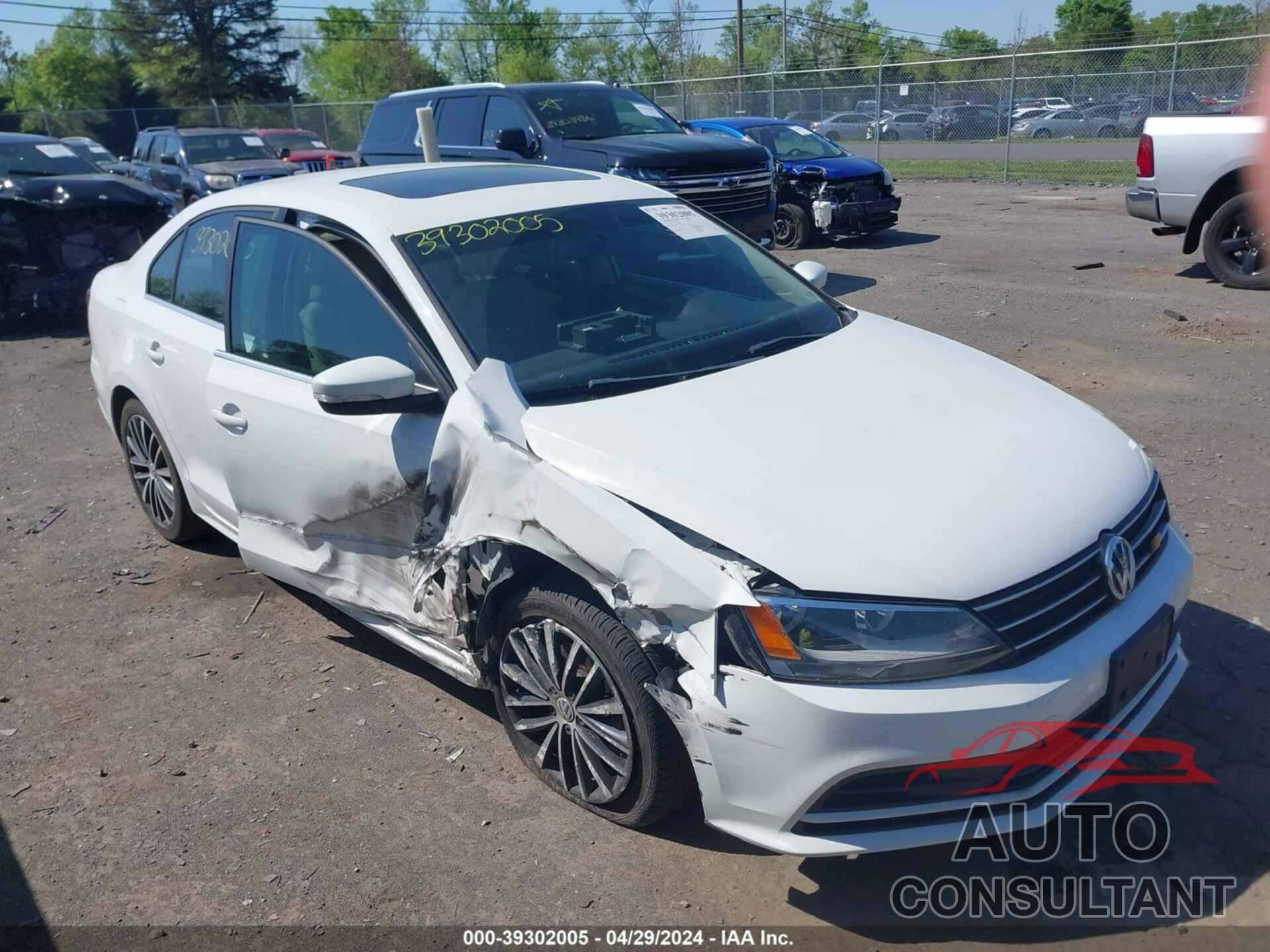 VOLKSWAGEN JETTA 2016 - 3VWD67AJ7GM365408