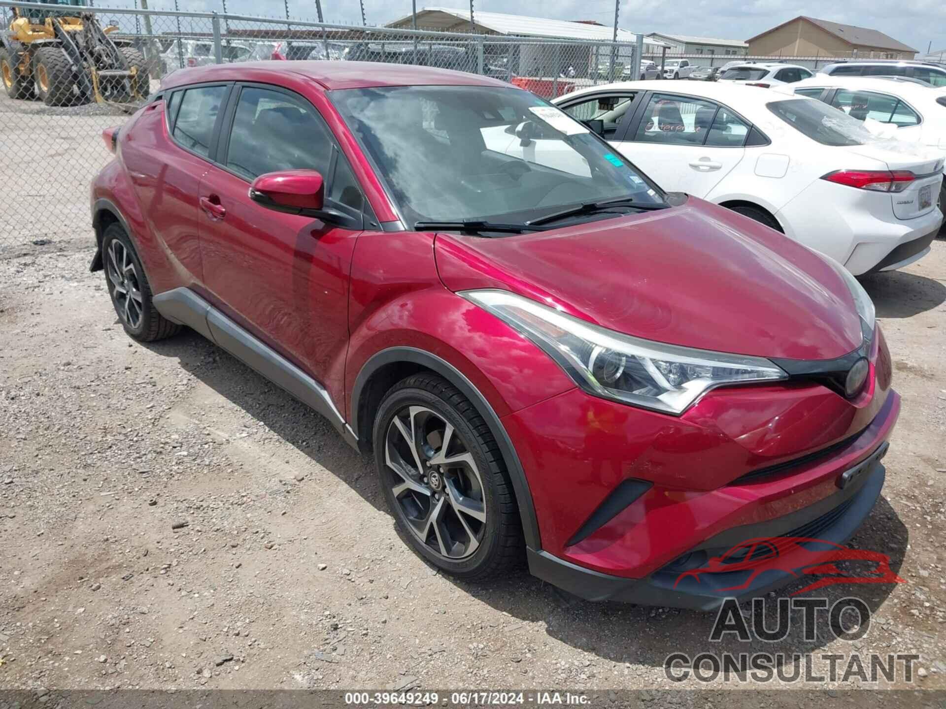 TOYOTA C-HR 2018 - NMTKHMBX3JR023269