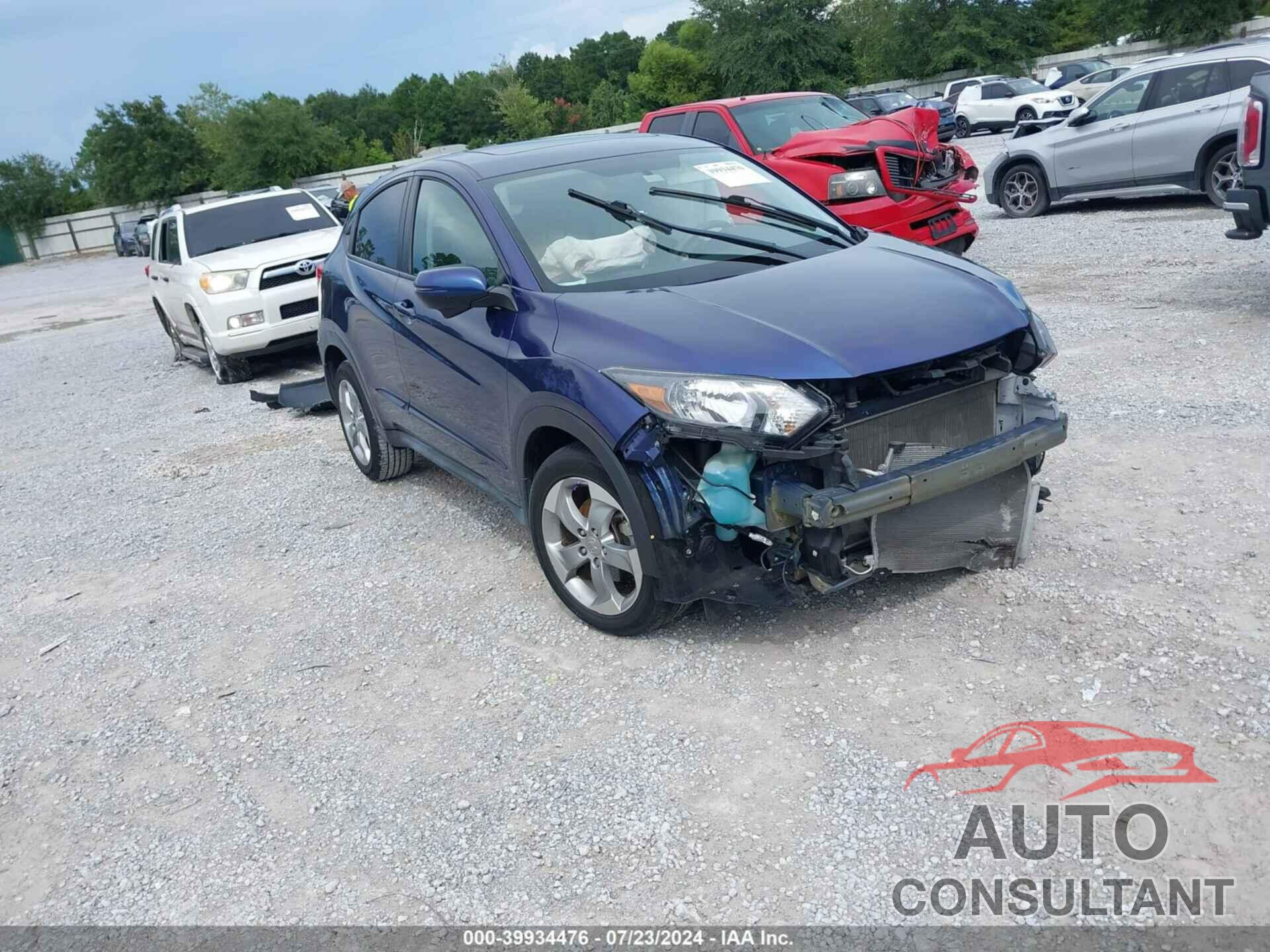 HONDA HR-V 2017 - 3CZRU5H53HM722672