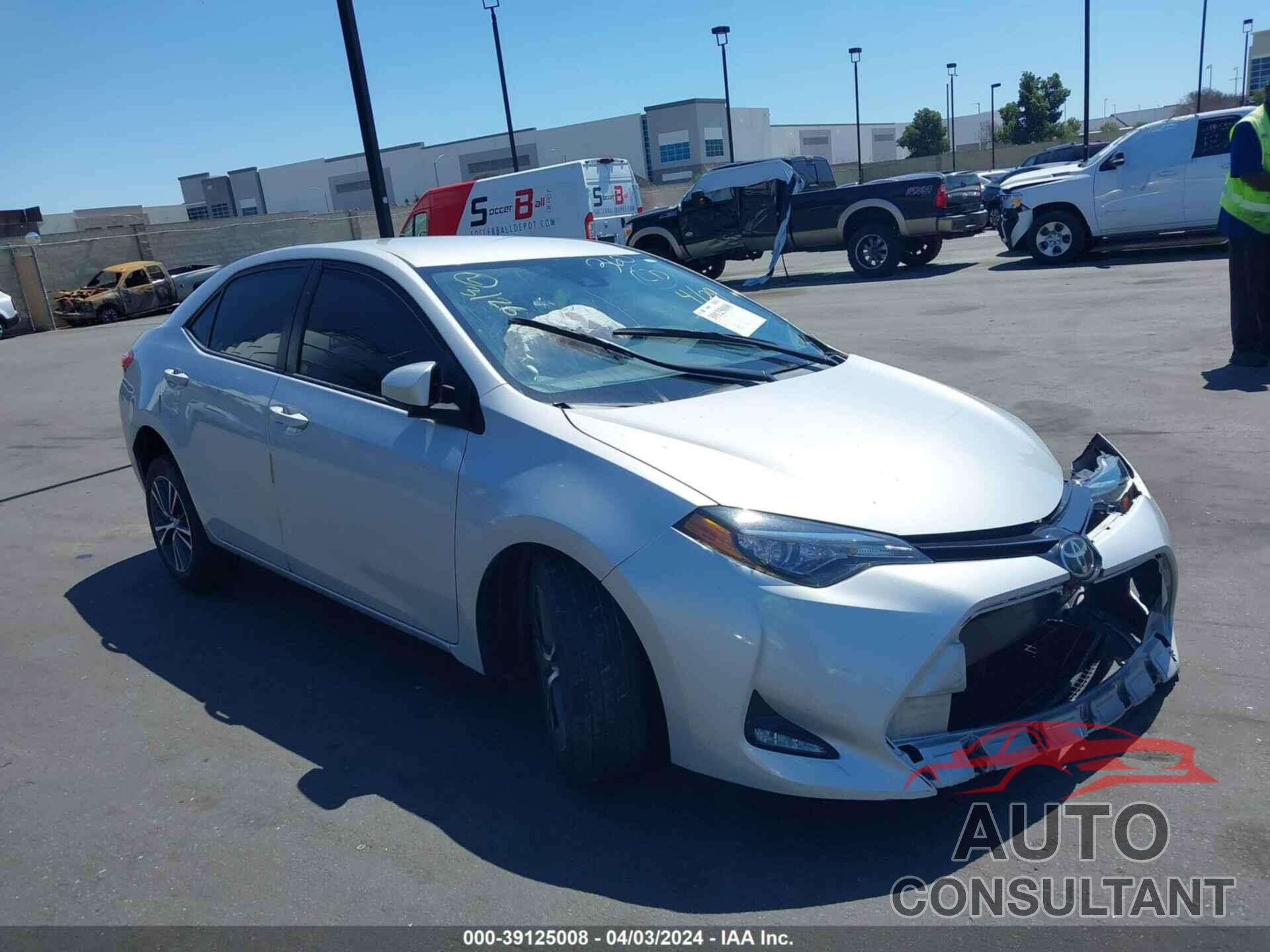 TOYOTA COROLLA 2017 - 5YFBURHE7HP571987