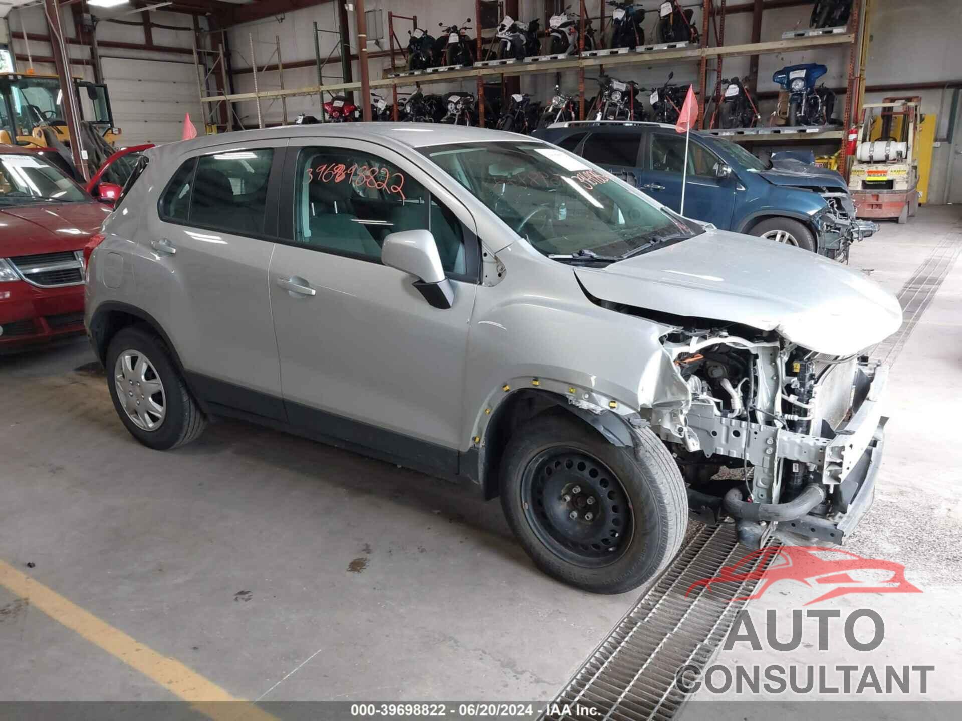 CHEVROLET TRAX 2018 - KL7CJKSB7JB550853