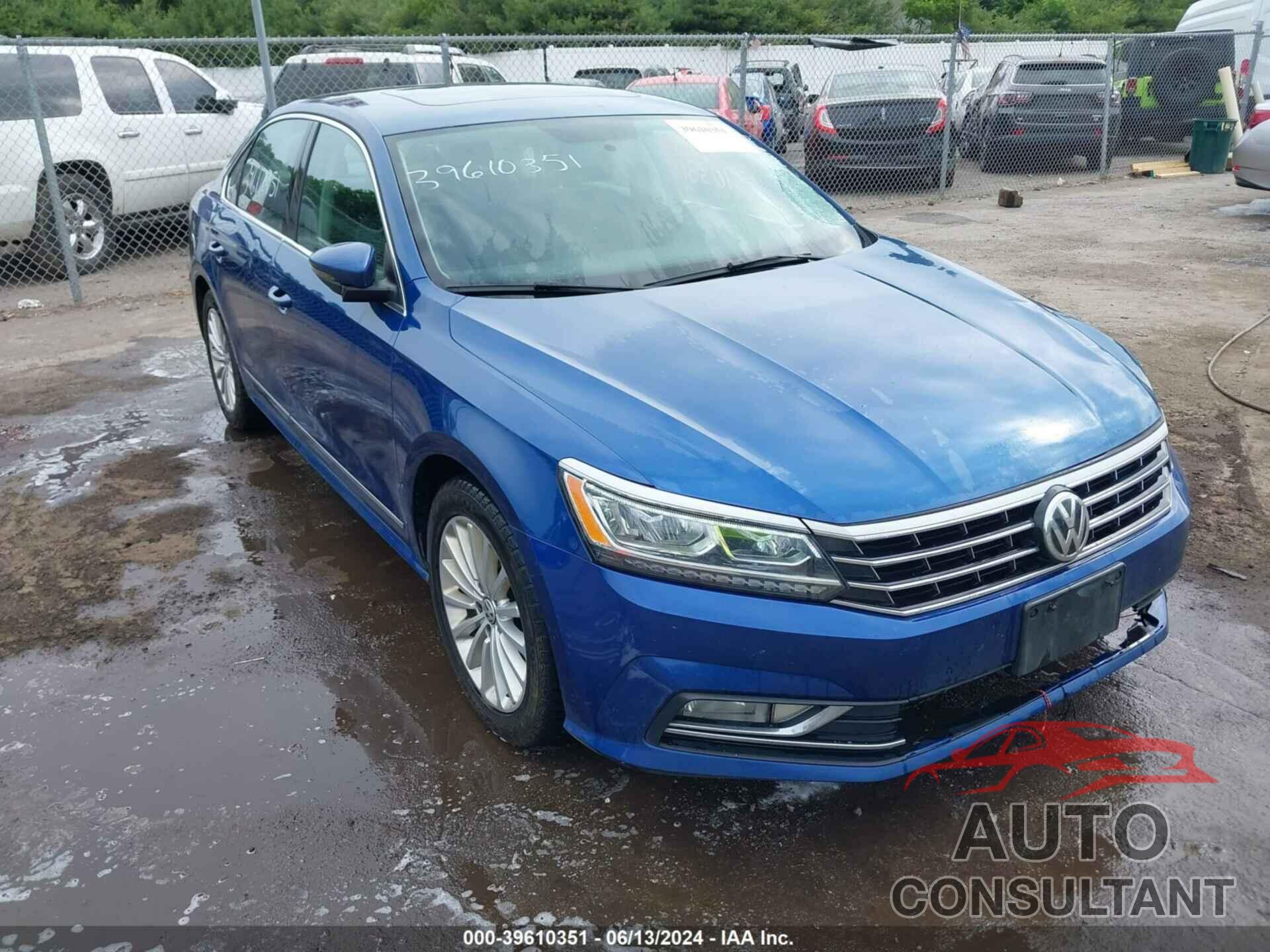 VOLKSWAGEN PASSAT 2016 - 1VWBT7A39GC022067