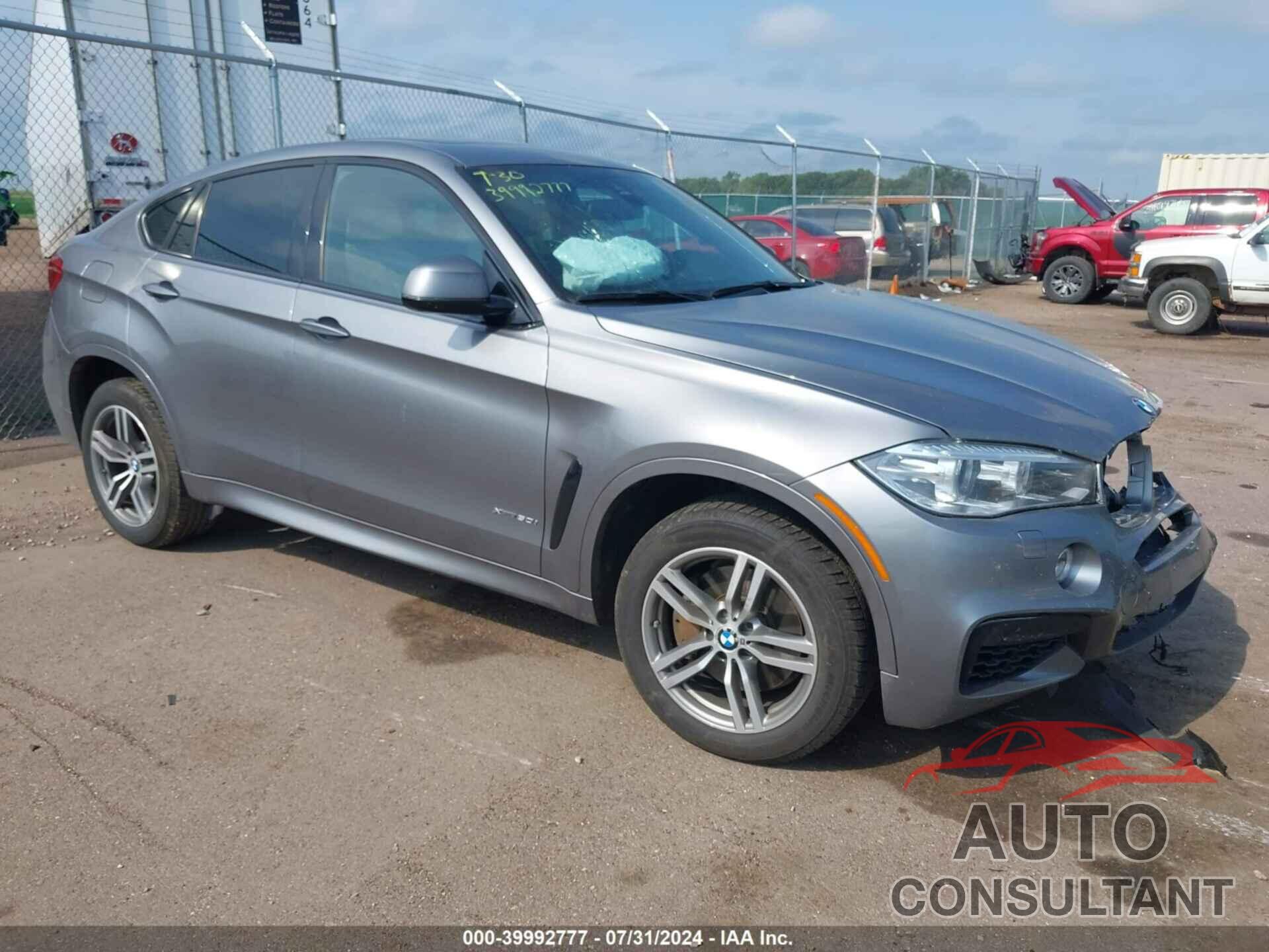 BMW X6 2017 - 5UXKU6C39H0S99620