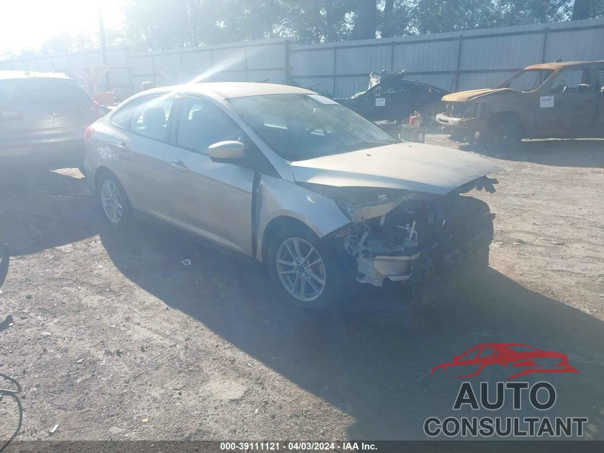 FORD FOCUS 2018 - 1FADP3F23JL235733