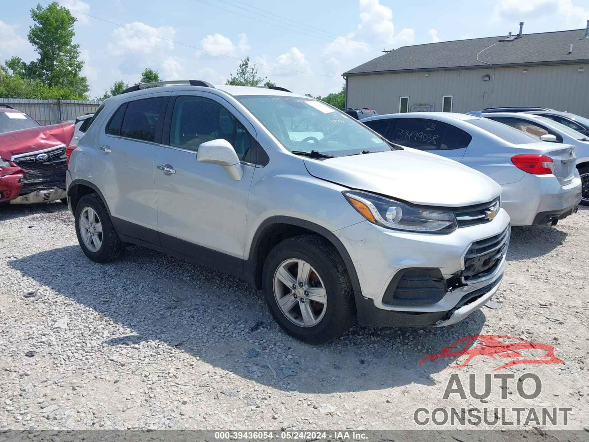 CHEVROLET TRAX 2019 - KL7CJPSB7KB931598