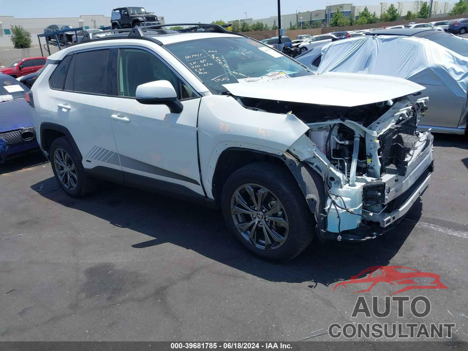 TOYOTA RAV4 HYBRID 2022 - JTMB6RFV6ND059973