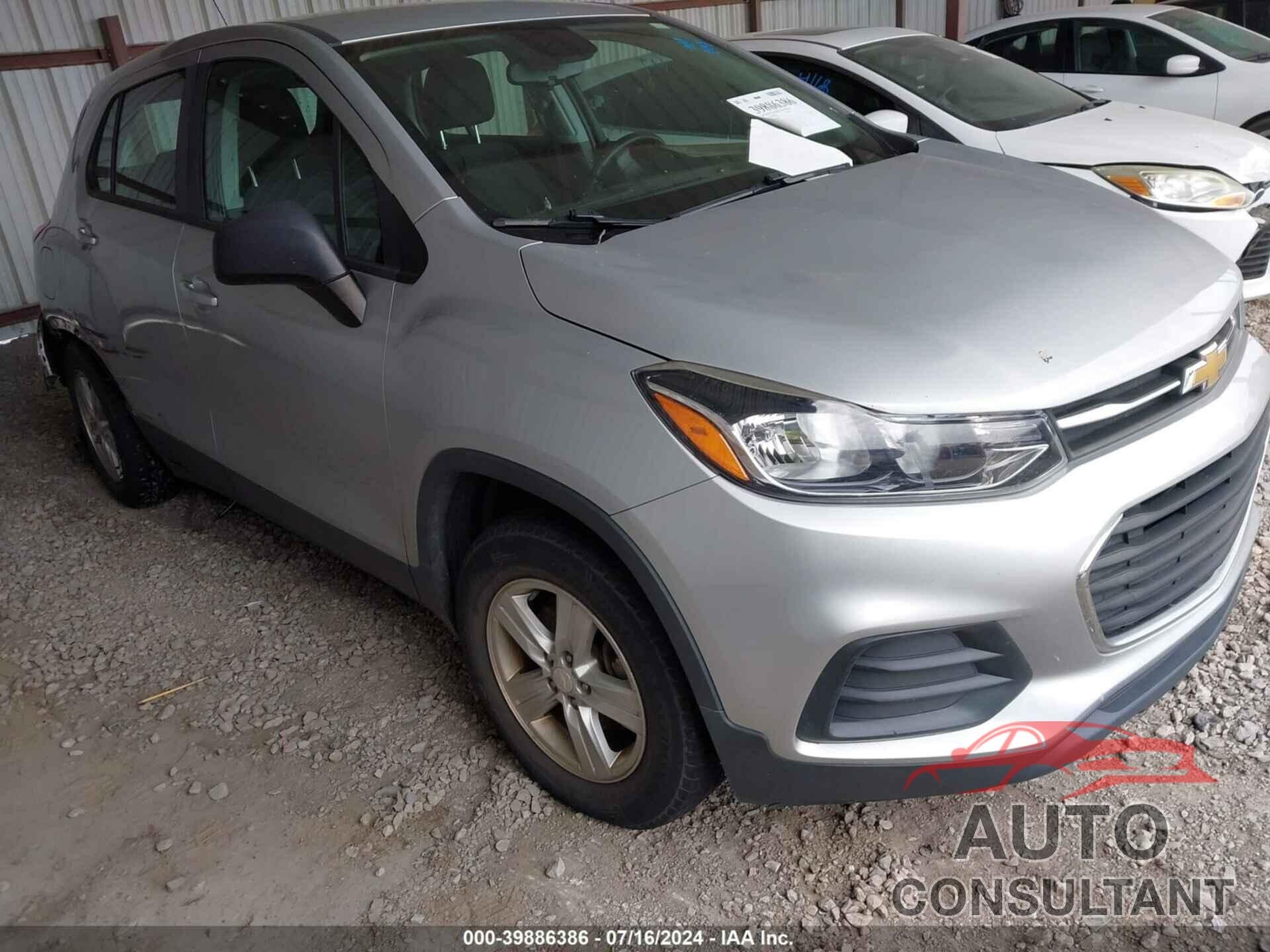 CHEVROLET TRAX 2017 - 3GNCJNSB4HL233634