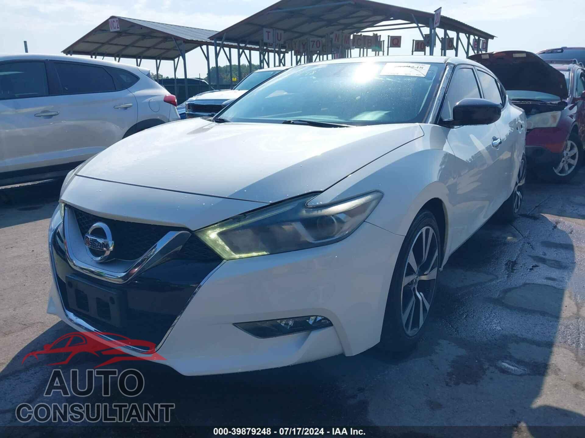 NISSAN MAXIMA 2016 - 1N4AA6AP1GC907502