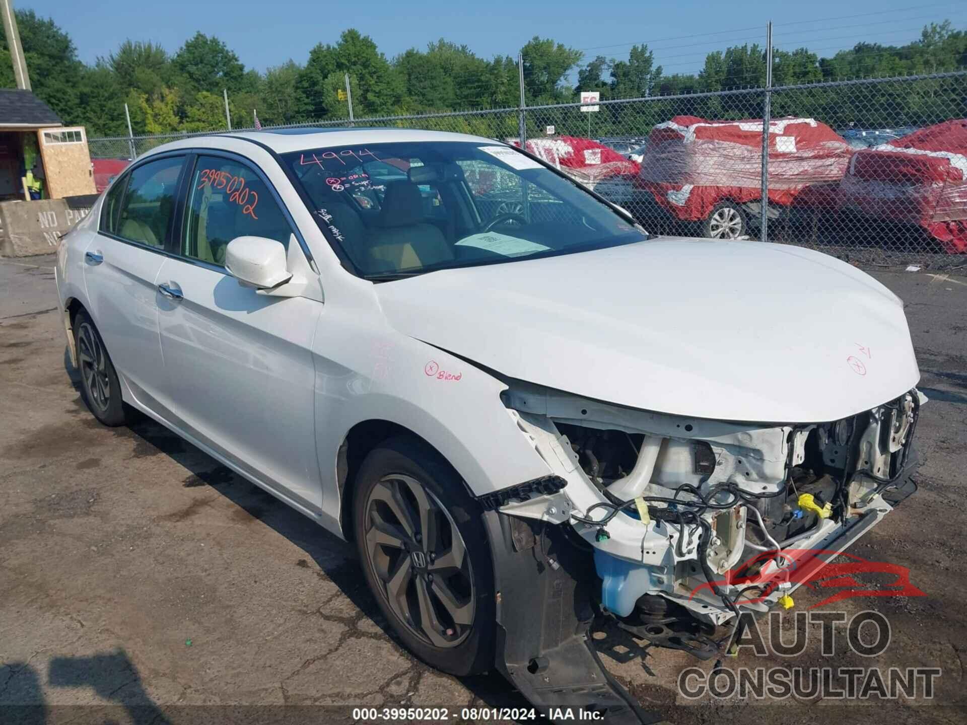 HONDA ACCORD 2017 - 1HGCR2F86HA116144