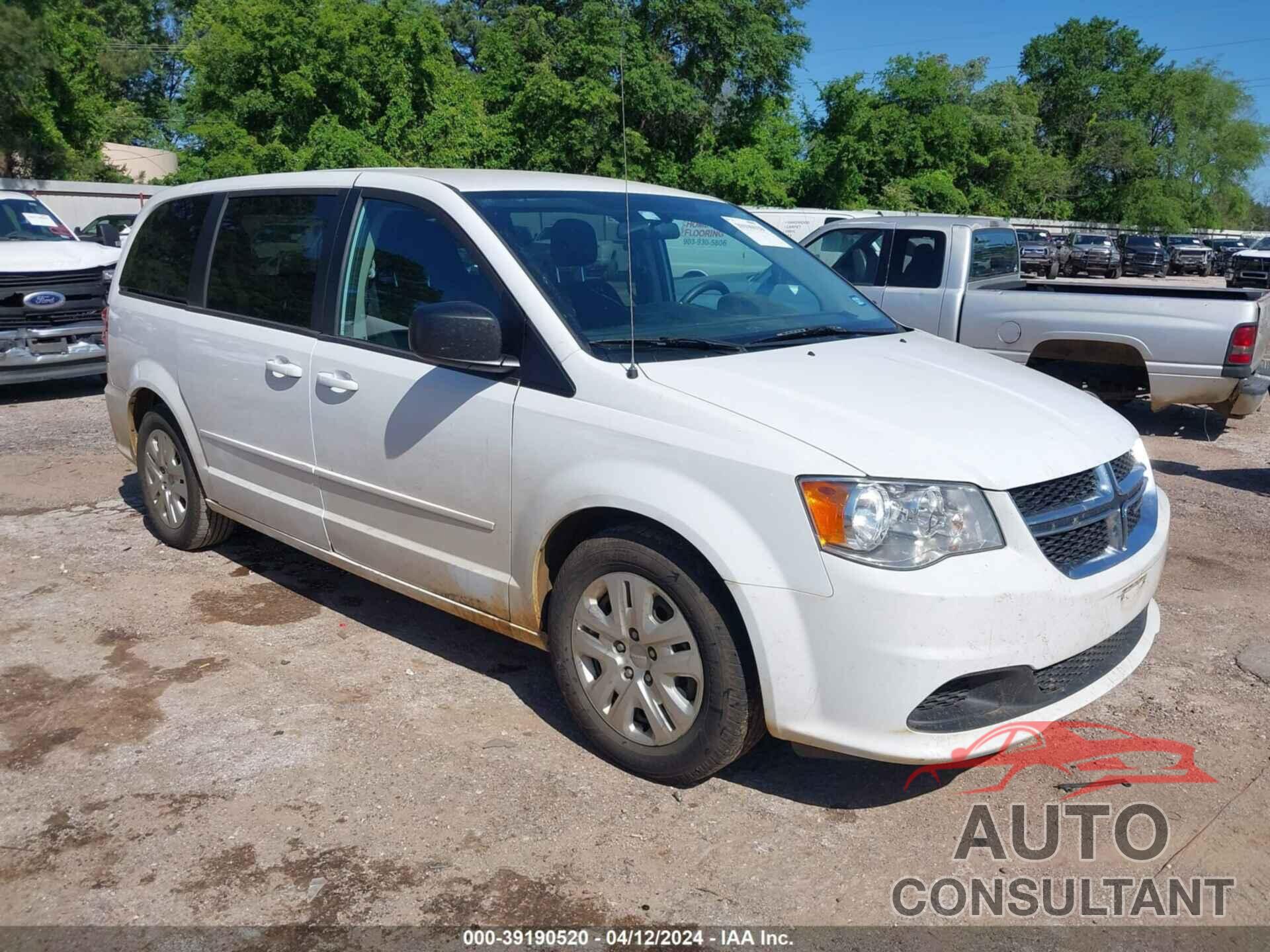 DODGE GRAND CARAVAN 2017 - 2C4RDGBG5HR860184