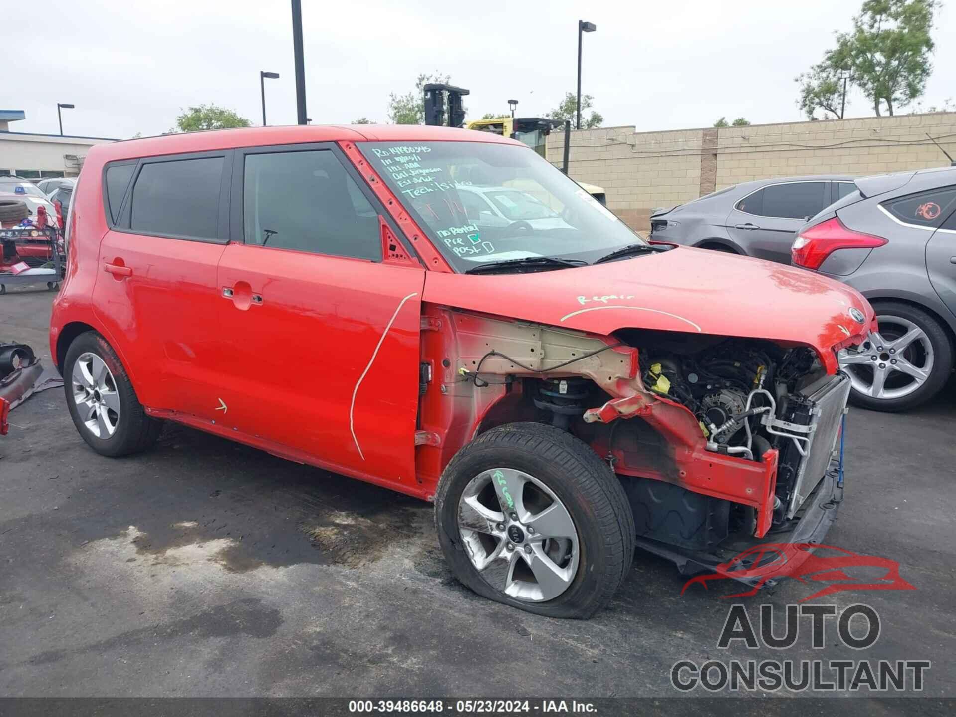 KIA SOUL 2019 - KNDJN2A22K7022271