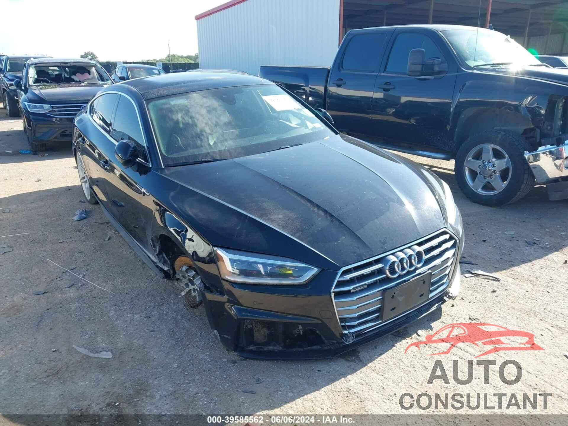 AUDI A5 2018 - WAUENCF5XJA124541