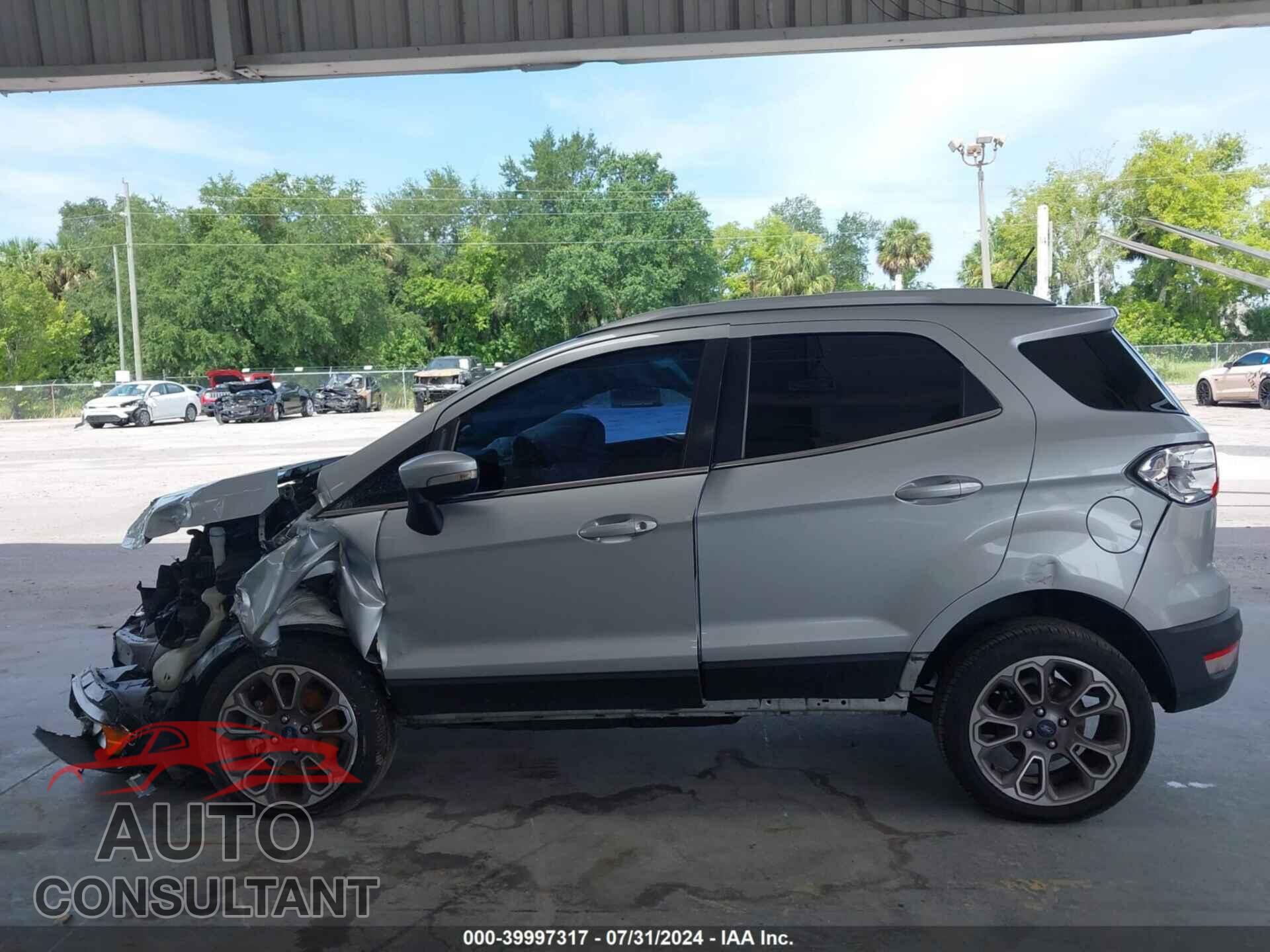 FORD ECOSPORT 2020 - MAJ6S3KL7LC354331
