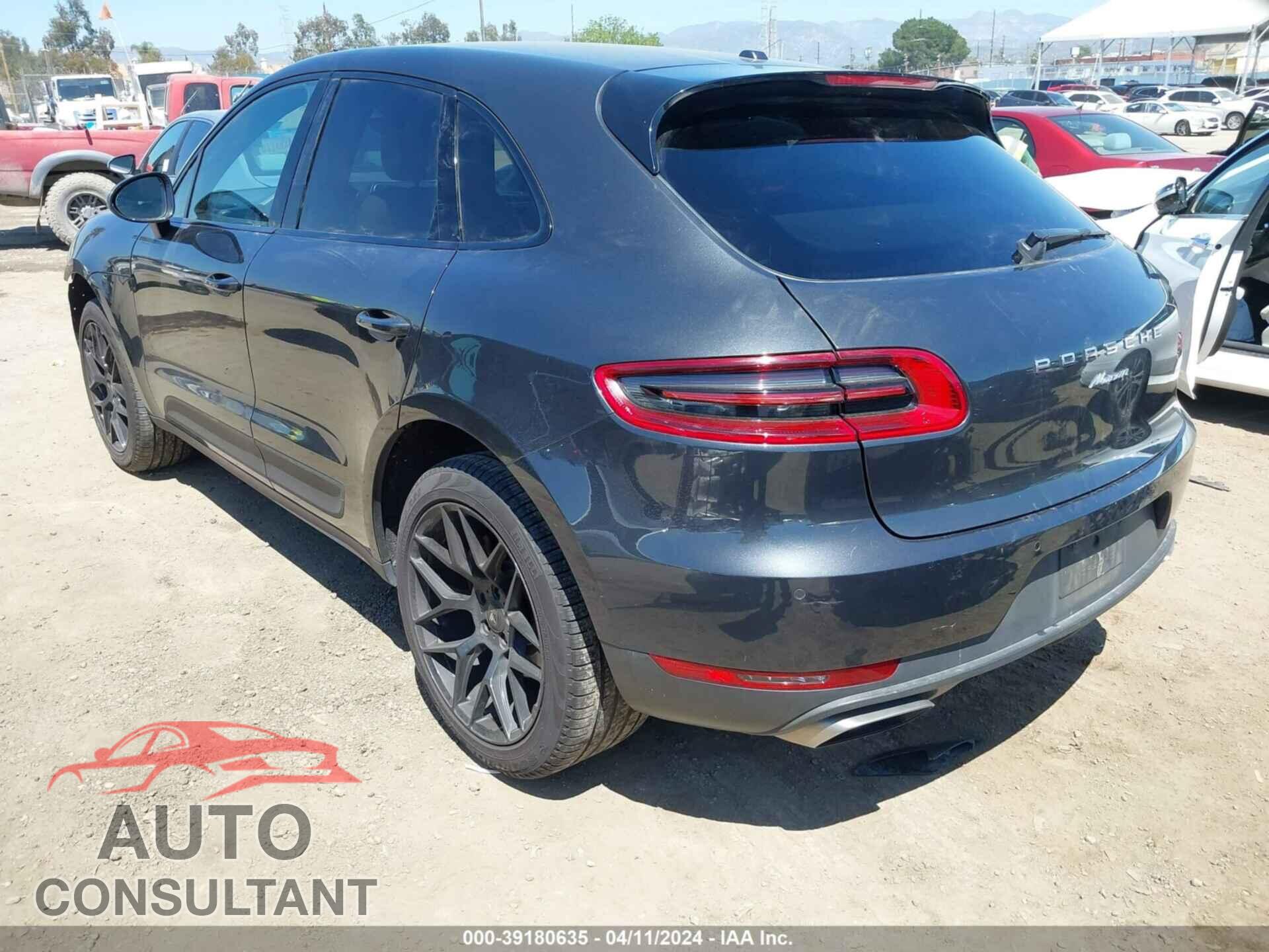 PORSCHE MACAN 2017 - WP1AA2A57HLB04842