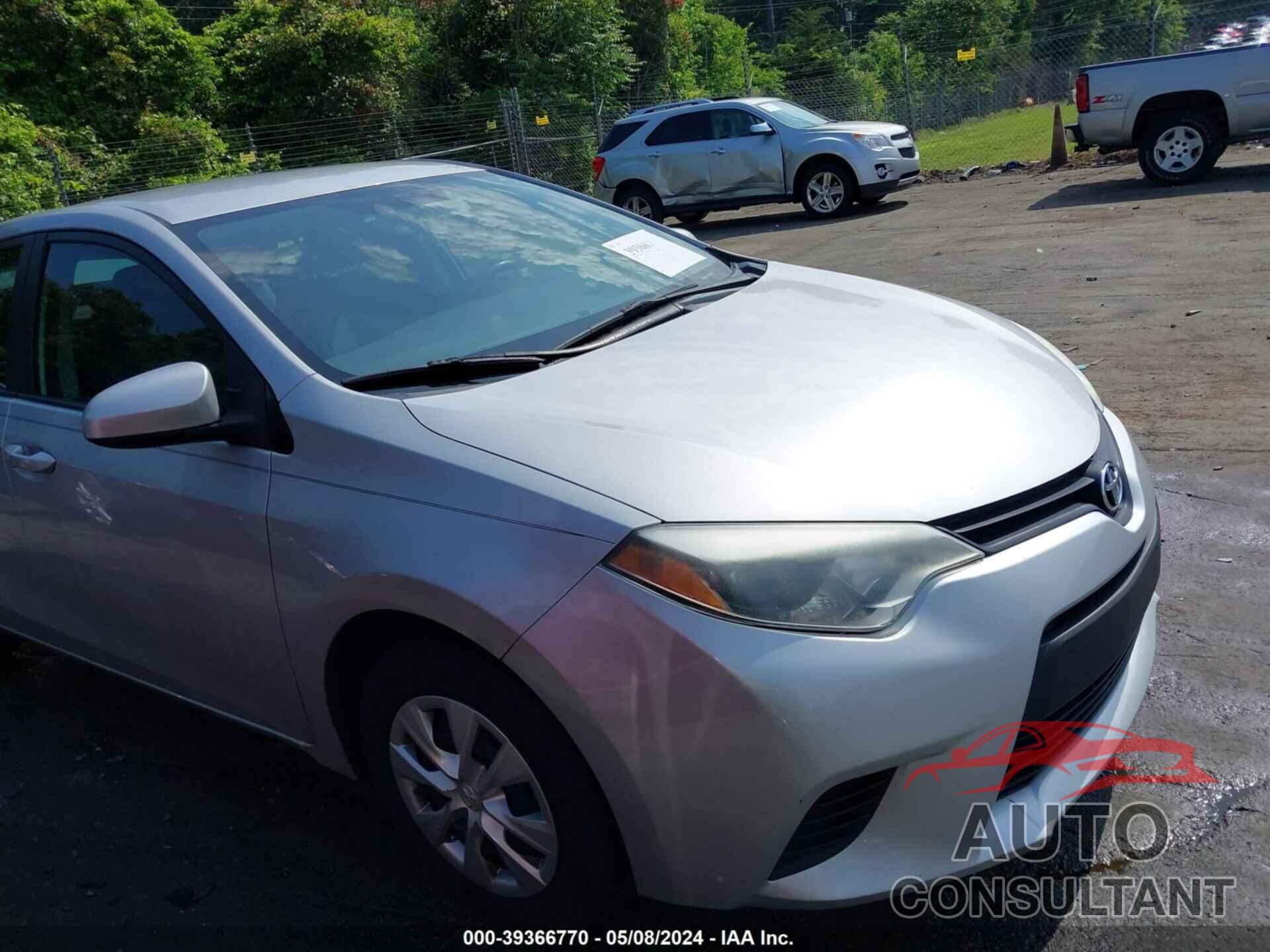 TOYOTA COROLLA 2016 - 5YFBURHEXGP411665