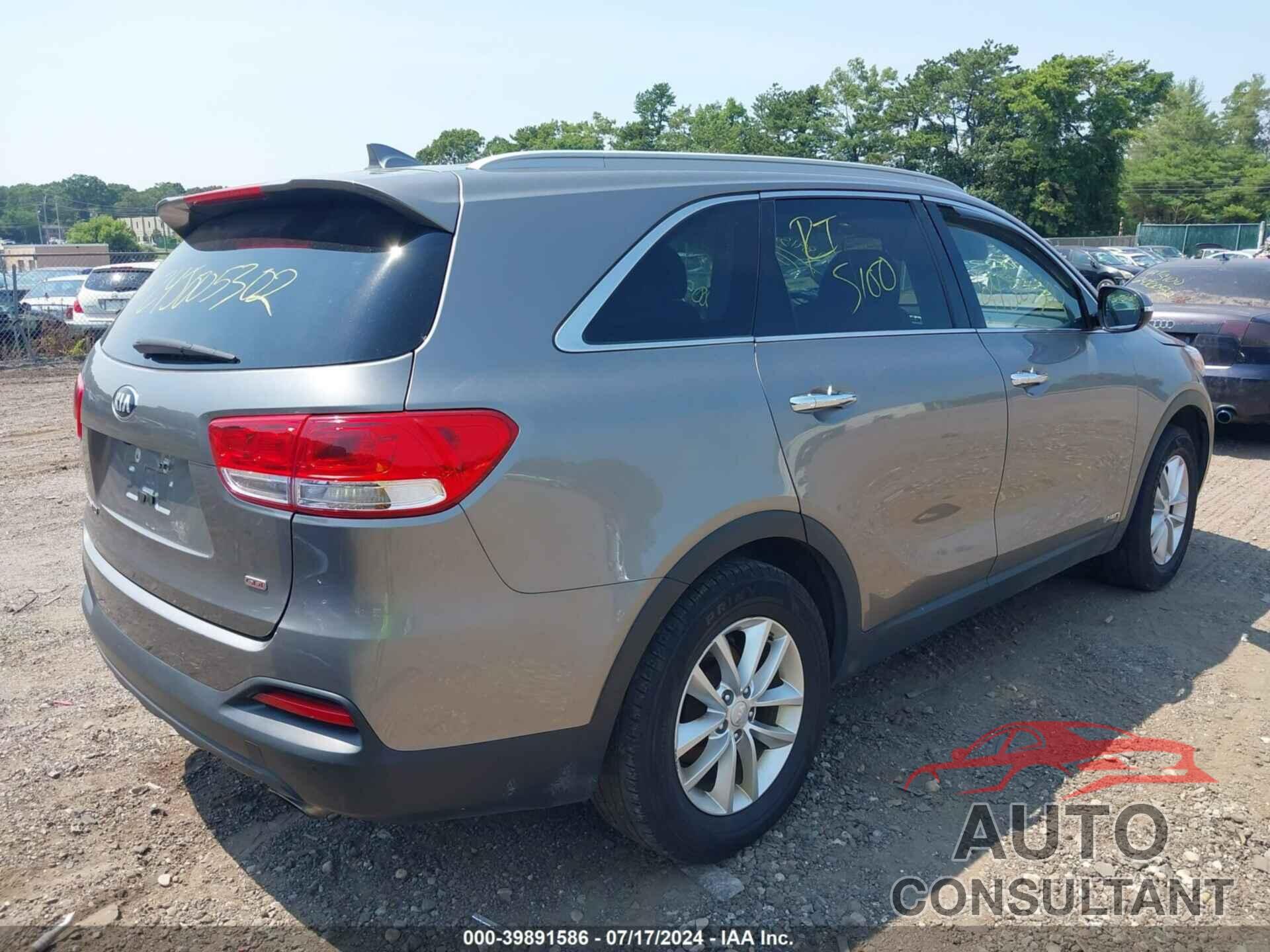 KIA SORENTO 2017 - 5XYPGDA31HG276476