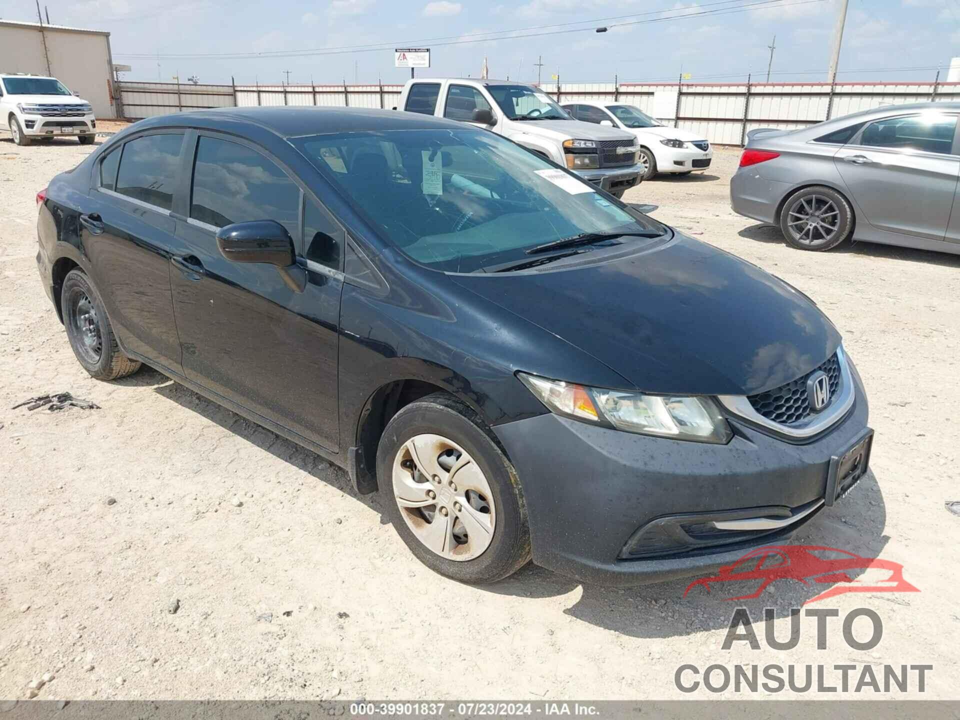 HONDA CIVIC 2014 - 19XFB2F55EE069414