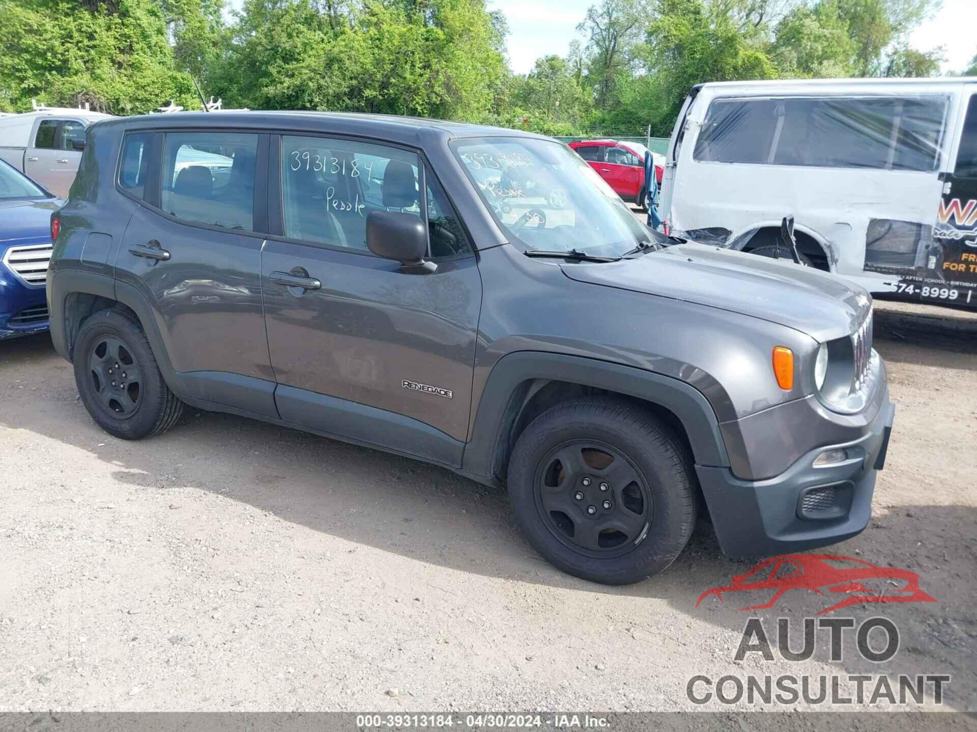 JEEP RENEGADE 2016 - ZACCJAAT6GPE28507