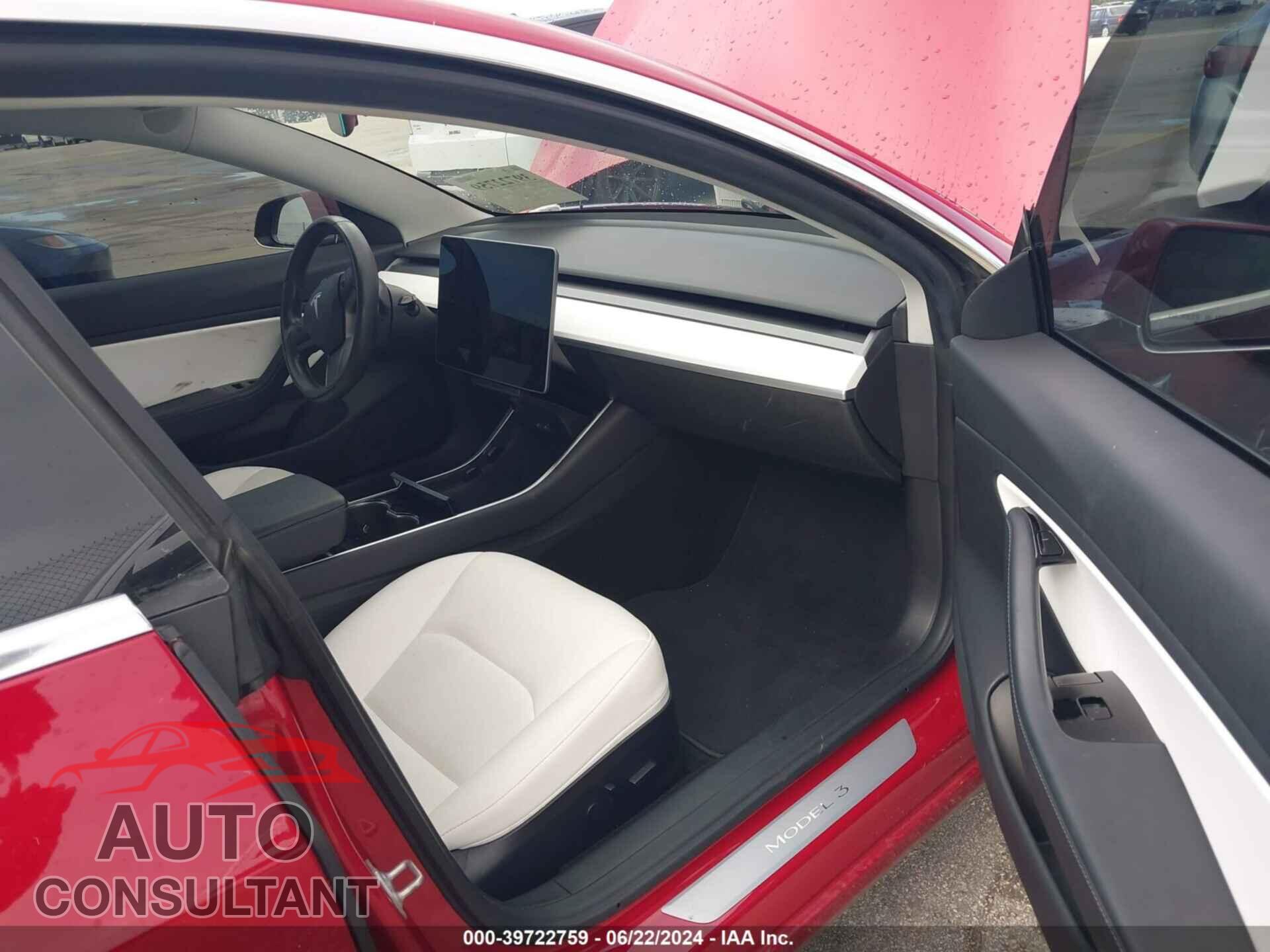 TESLA MODEL 3 2019 - 5YJ3E1EA3KF332394