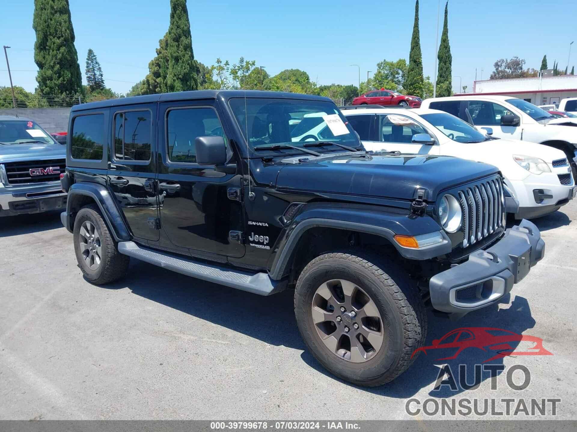 JEEP WRANGLER UNLIMITED 2019 - 1C4HJXEG5KW506499