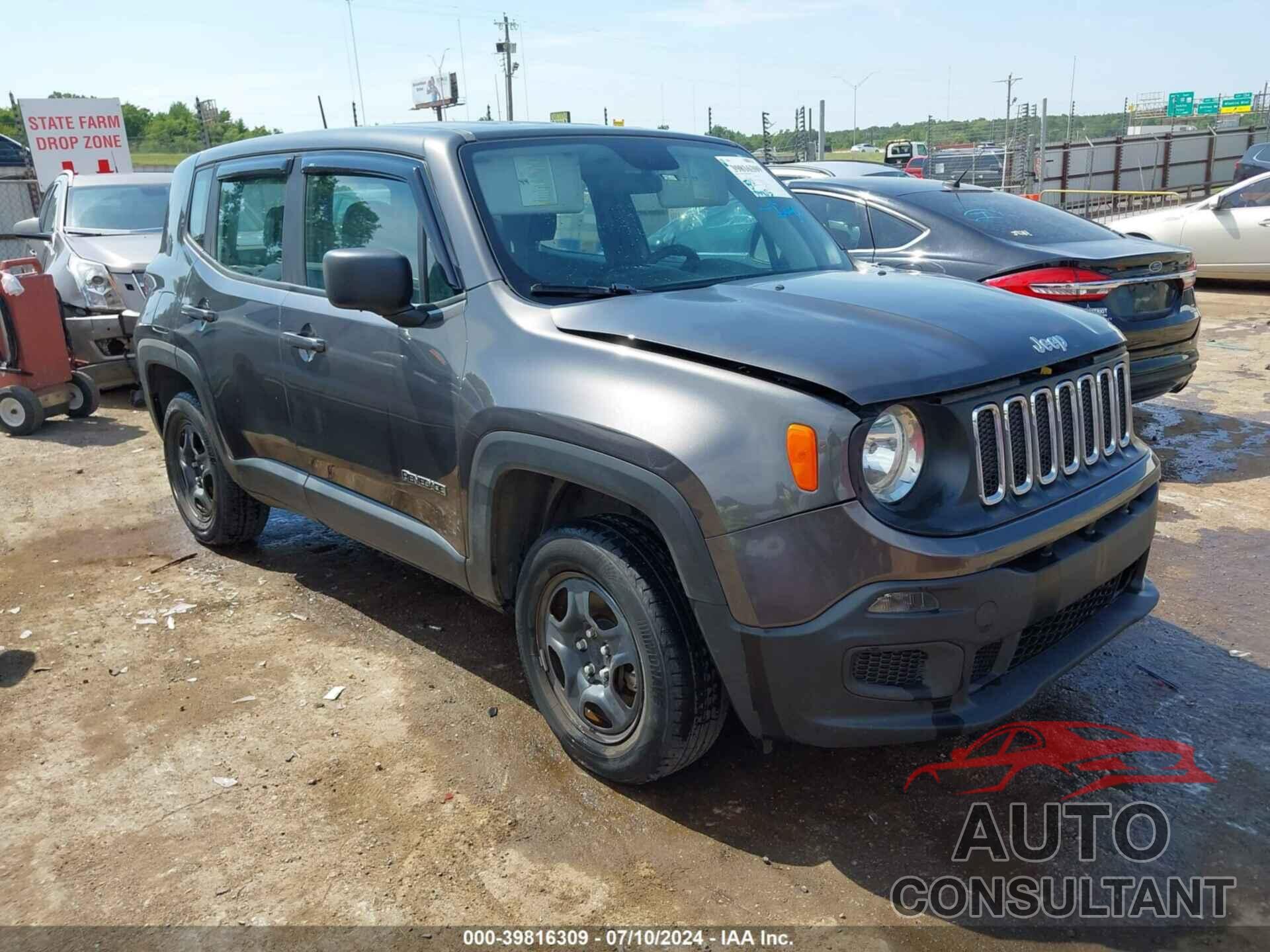 JEEP RENEGADE 2018 - ZACCJBABXJPJ44895