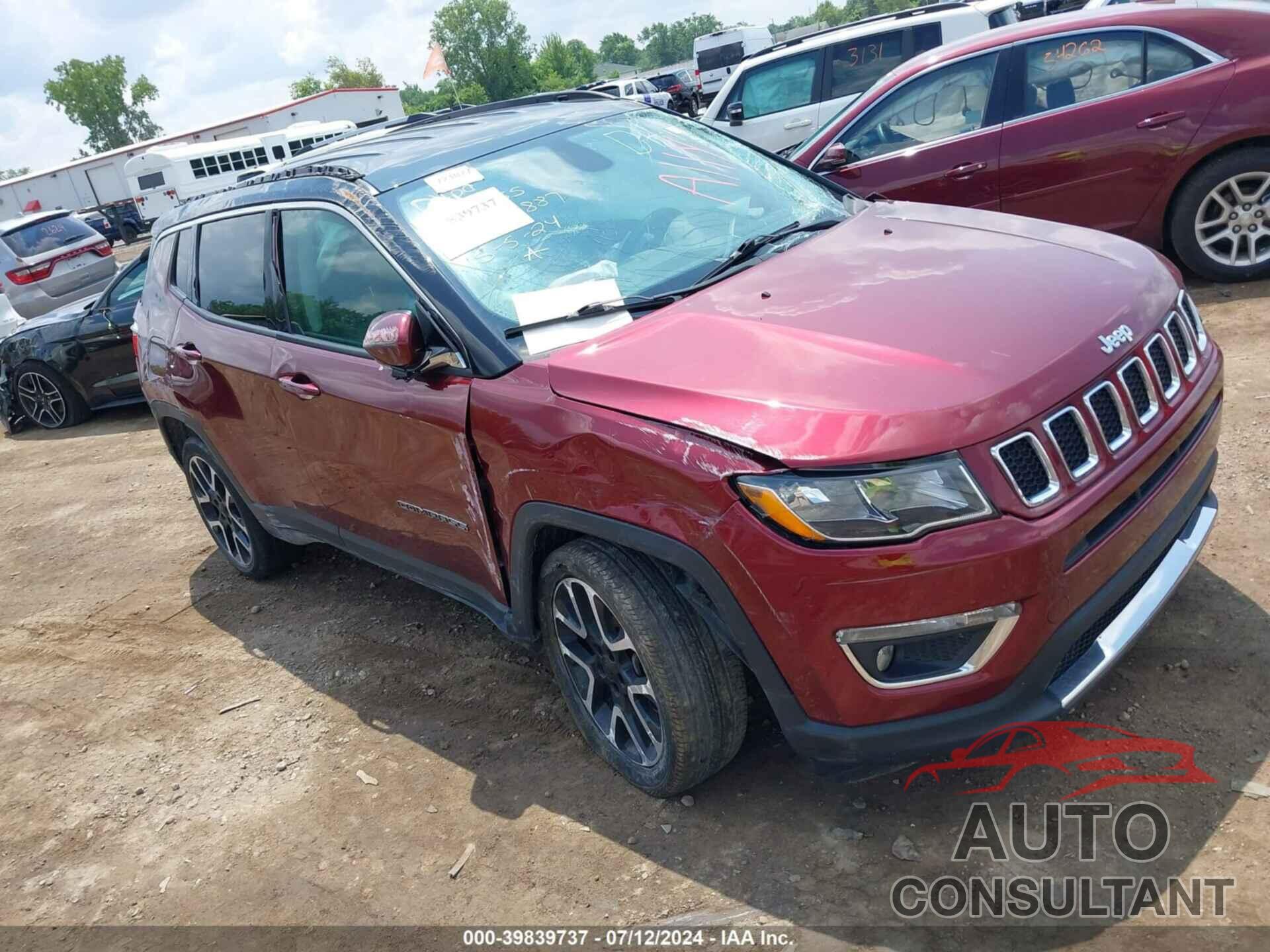 JEEP COMPASS 2020 - 3C4NJDCB1LT245887