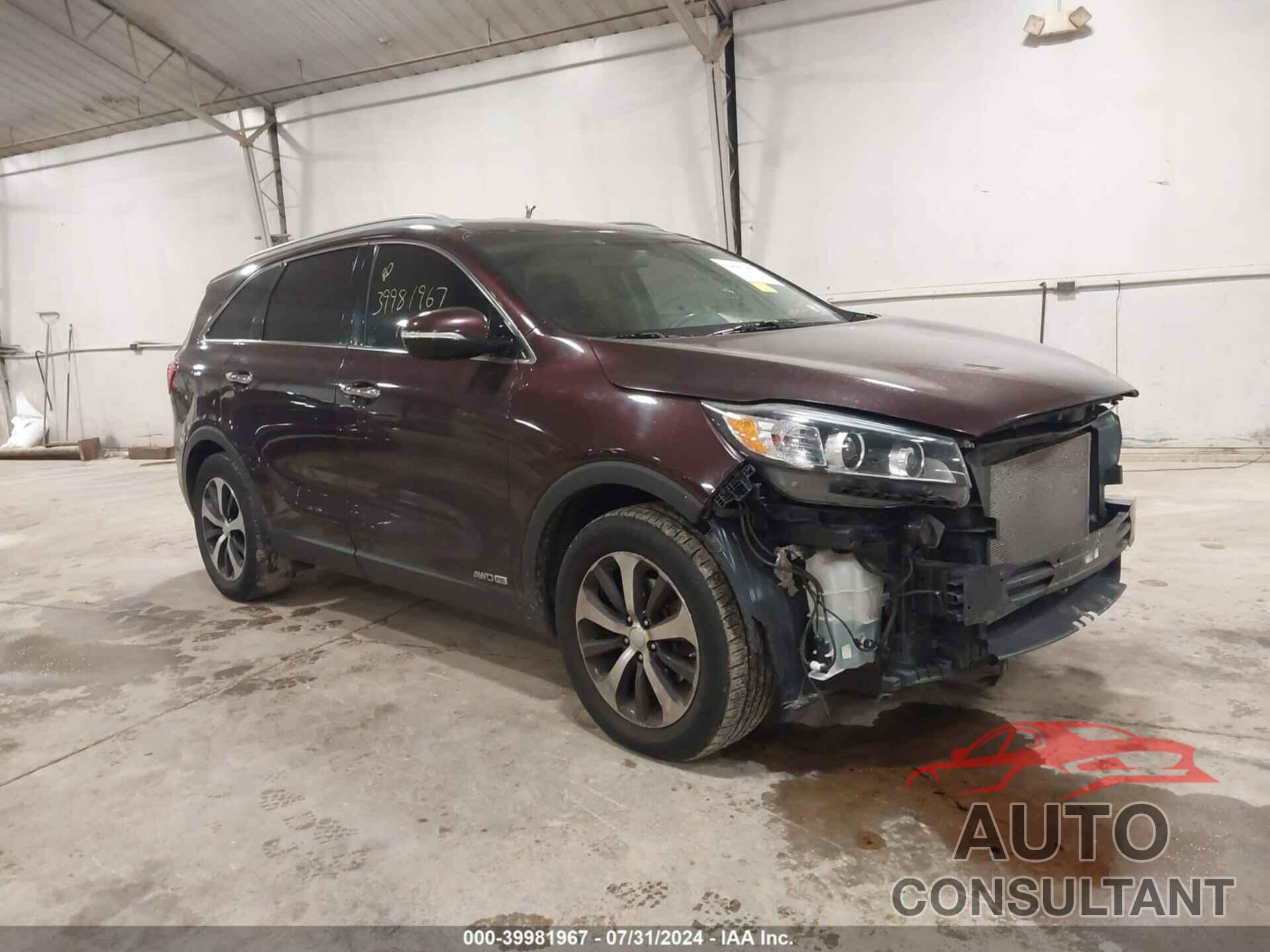 KIA SORENTO 2016 - 5XYPHDA52GG001910