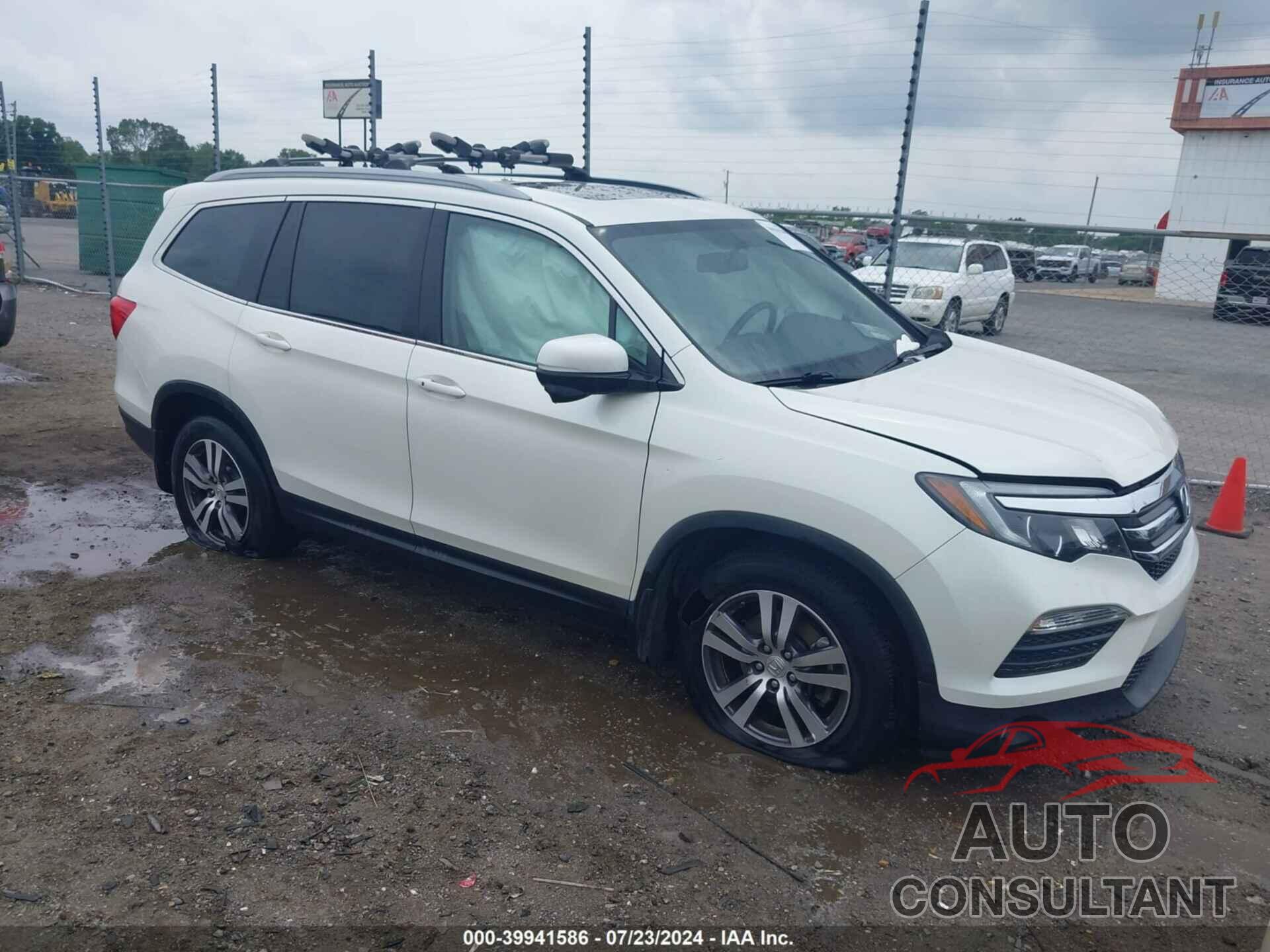 HONDA PILOT 2016 - 5FNYF6H53GB034014