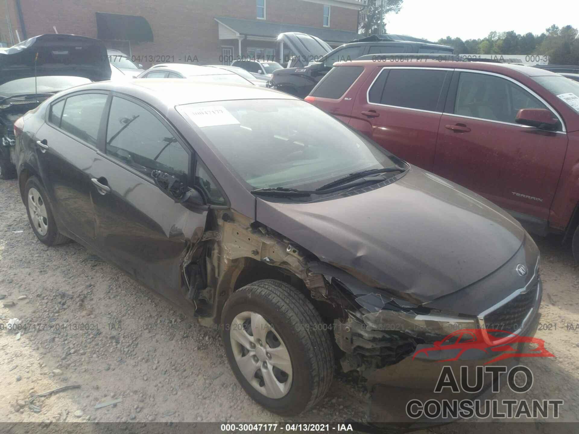 KIA FORTE 2017 - 3KPFL4A75HE138155