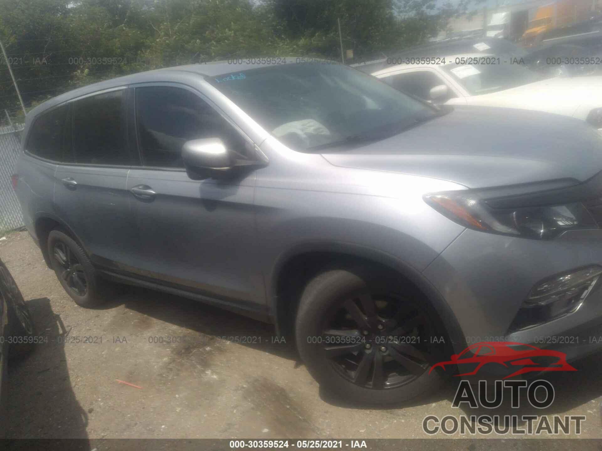 HONDA PILOT 2017 - 5FNYF5H81HB018786