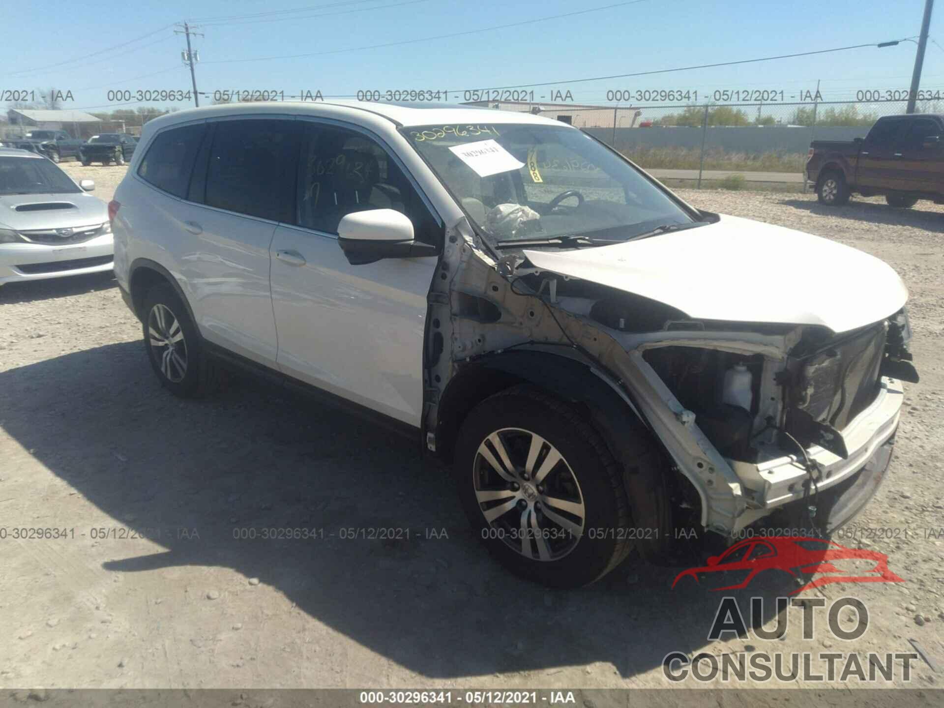 HONDA PILOT 2016 - 5FNYF6H82GB052451