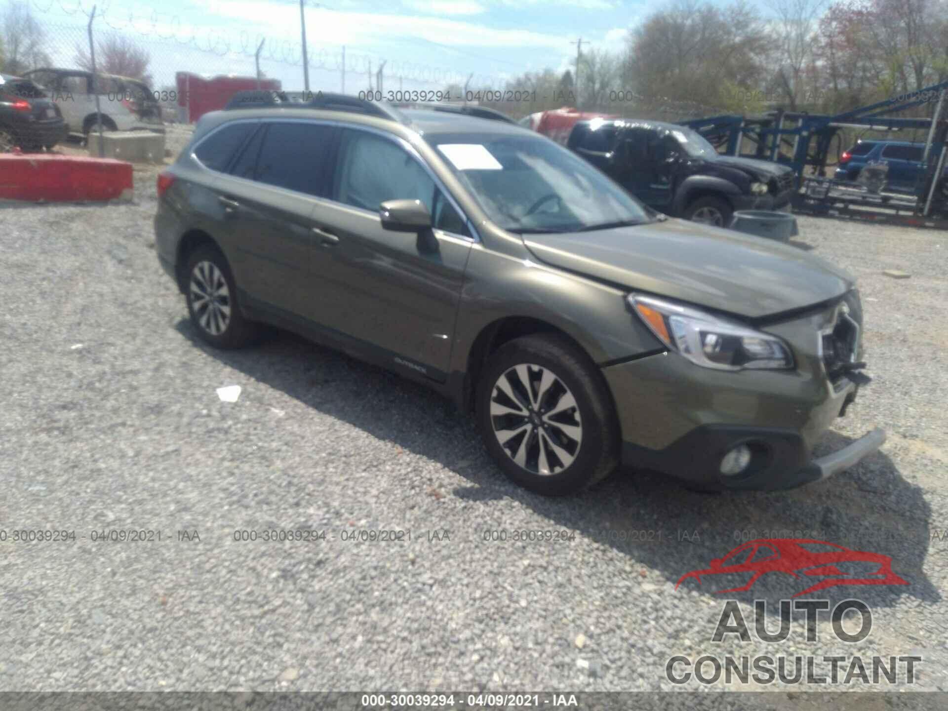 SUBARU OUTBACK 2017 - 4S4BSANC8H3226160