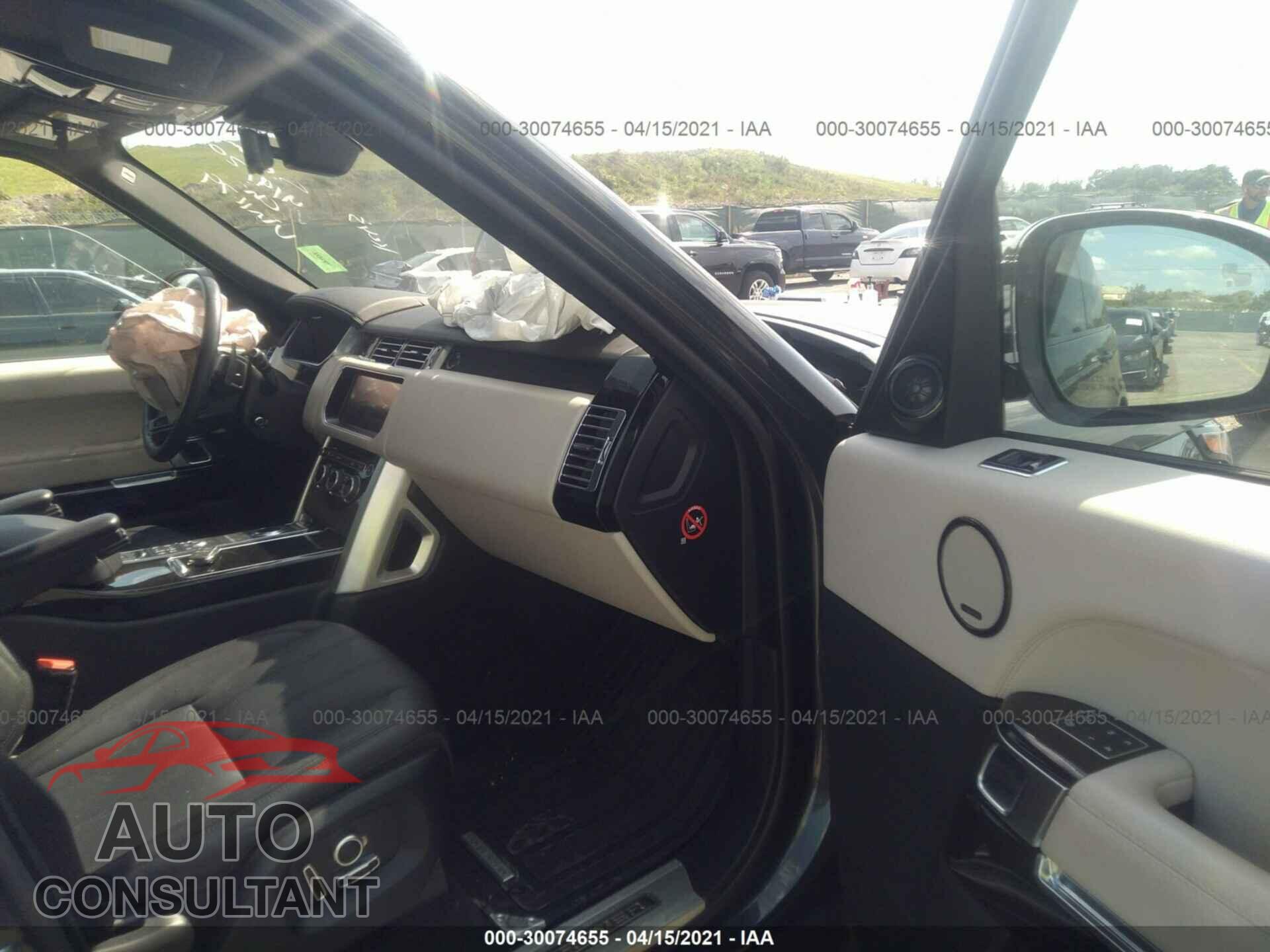 LAND ROVER RANGE ROVER 2017 - SALGS5FEXHA351179