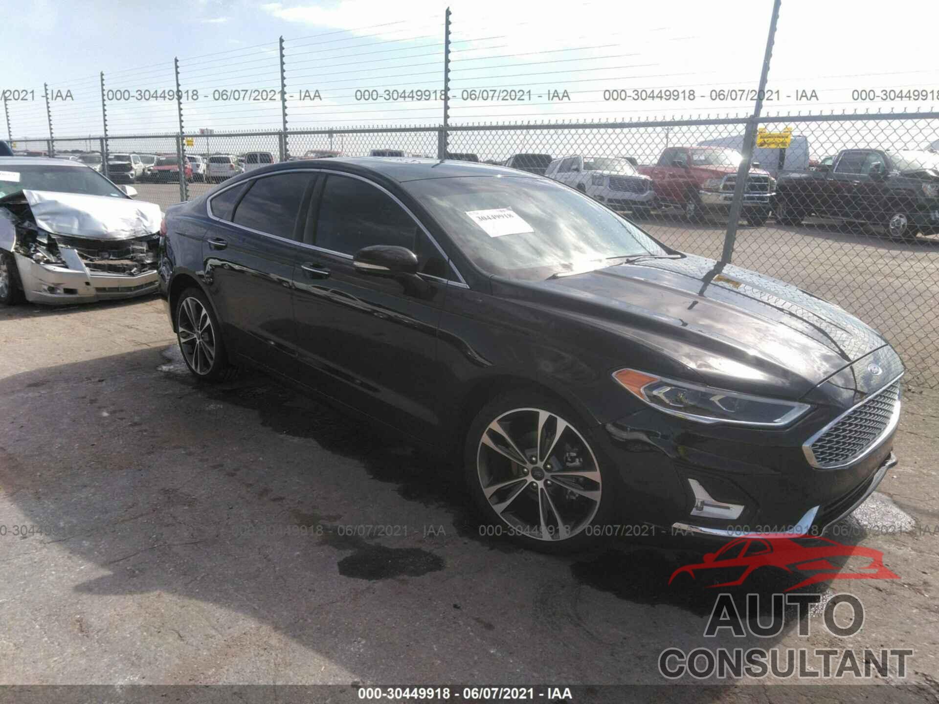 FORD FUSION 2019 - 3FA6P0D91KR152831