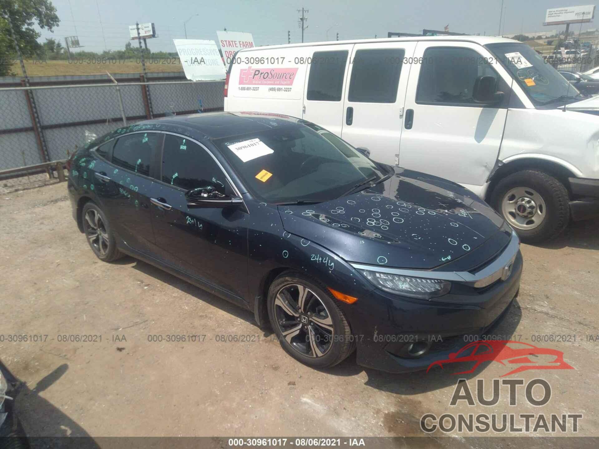 HONDA CIVIC SEDAN 2018 - 19XFC1F98JE000334