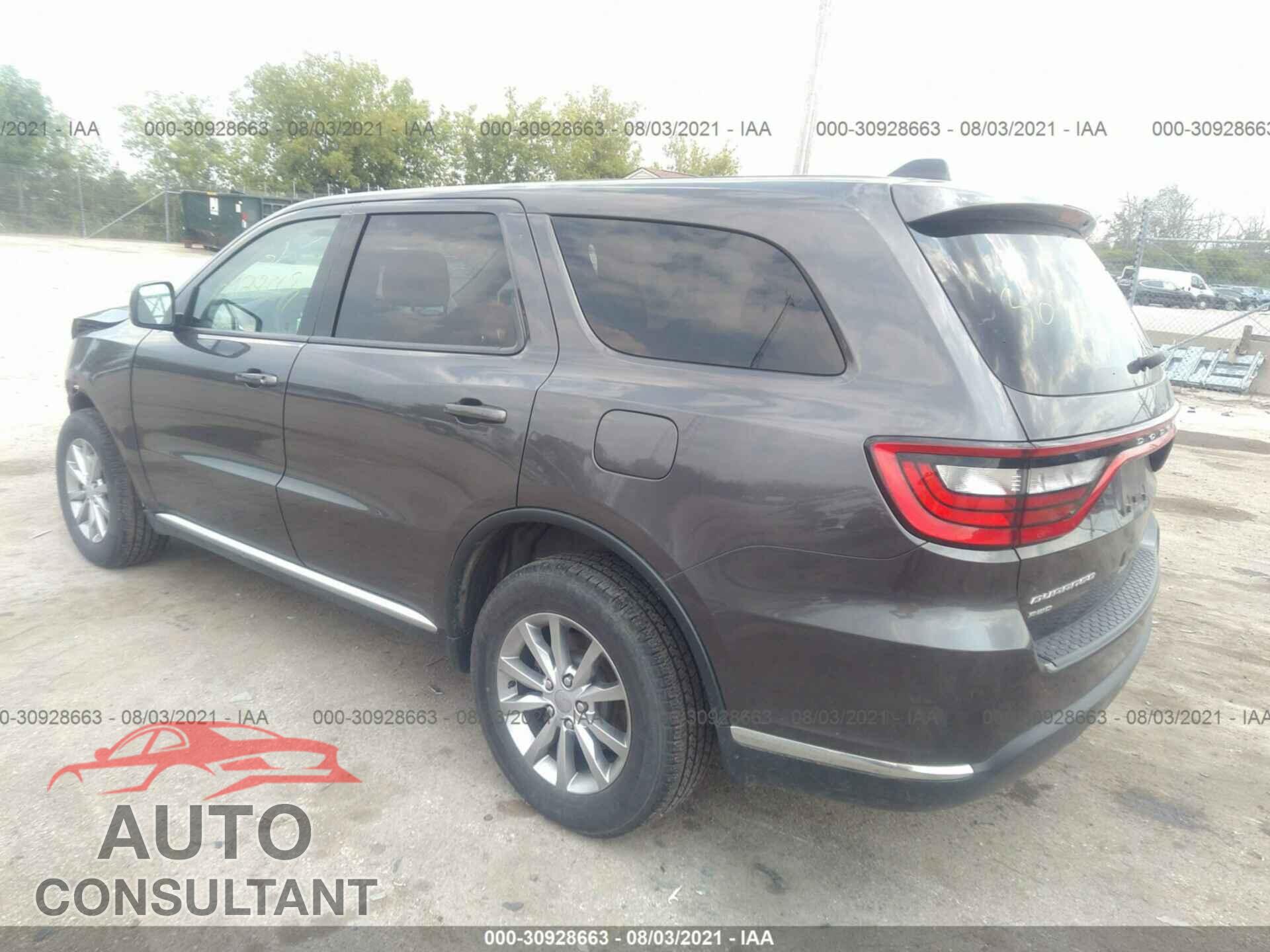 DODGE DURANGO 2017 - 1C4RDJAG9HC748804