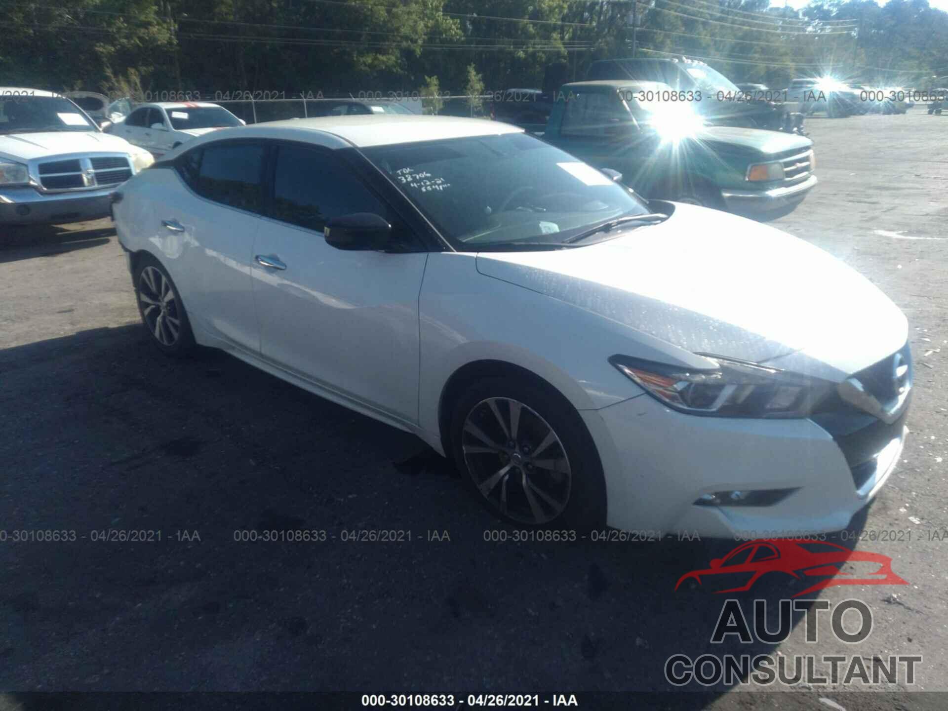 NISSAN MAXIMA 2017 - 1N4AA6AP9HC410750