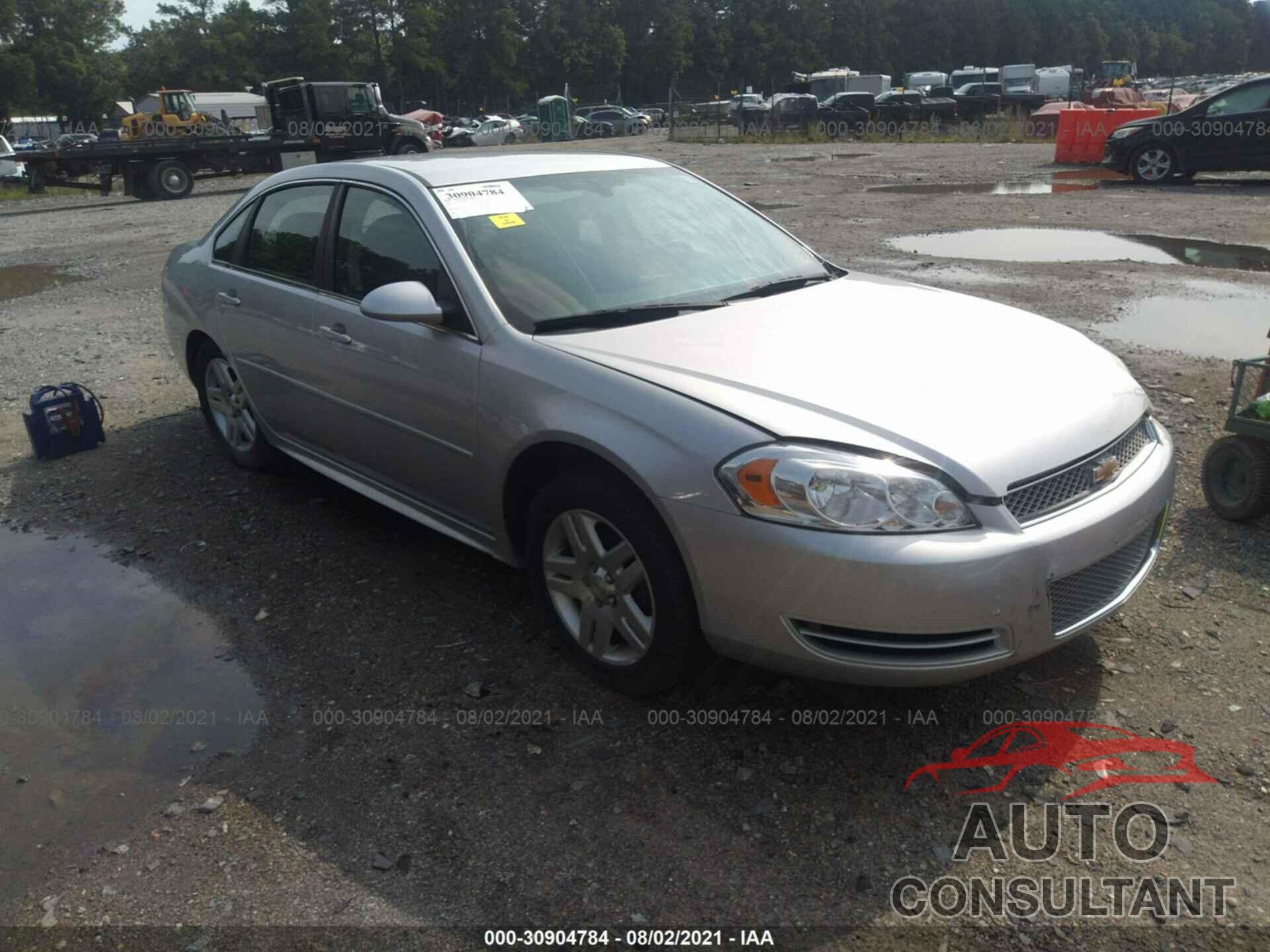 CHEVROLET IMPALA LIMITED 2016 - 2G1WB5E37G1114685