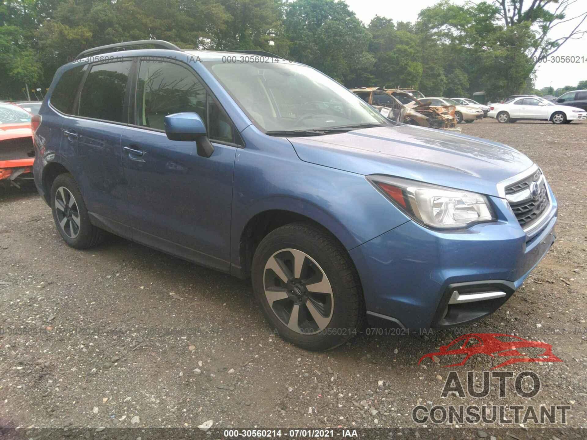 SUBARU FORESTER 2018 - JF2SJAGC5JH461971