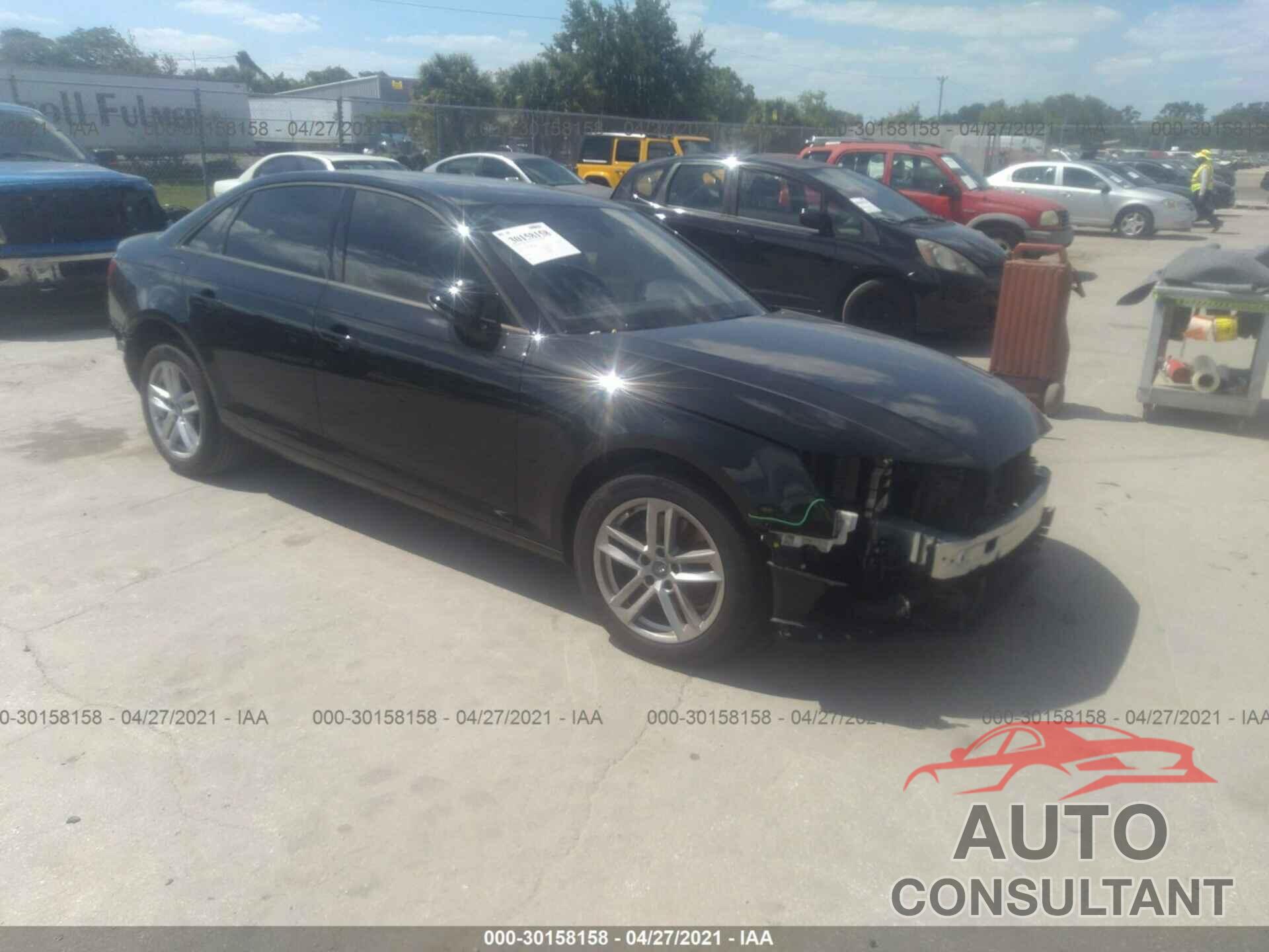 AUDI A4 2017 - WAUGMAF45HA153804