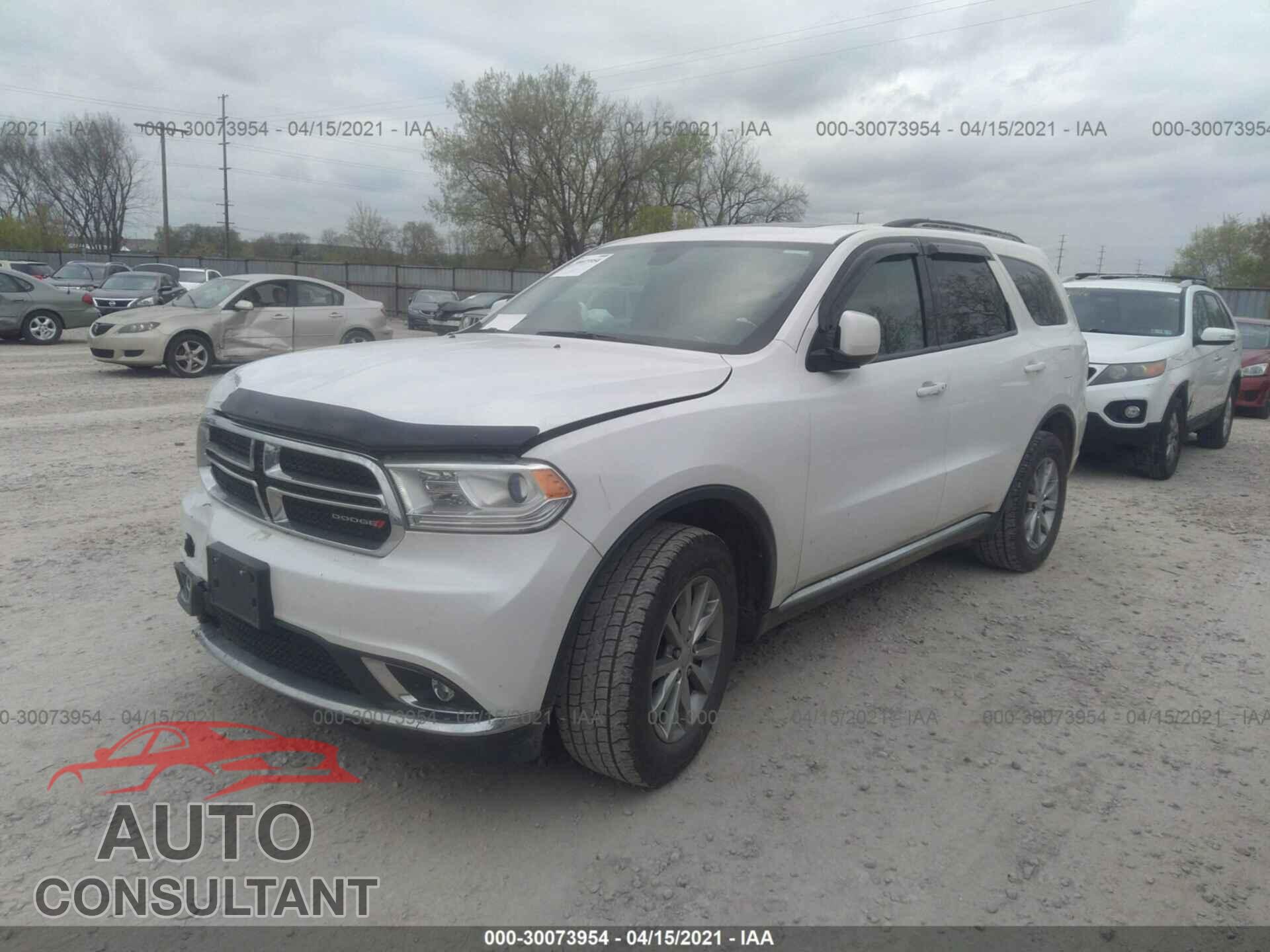 DODGE DURANGO 2017 - 1C4RDJAG8HC678924