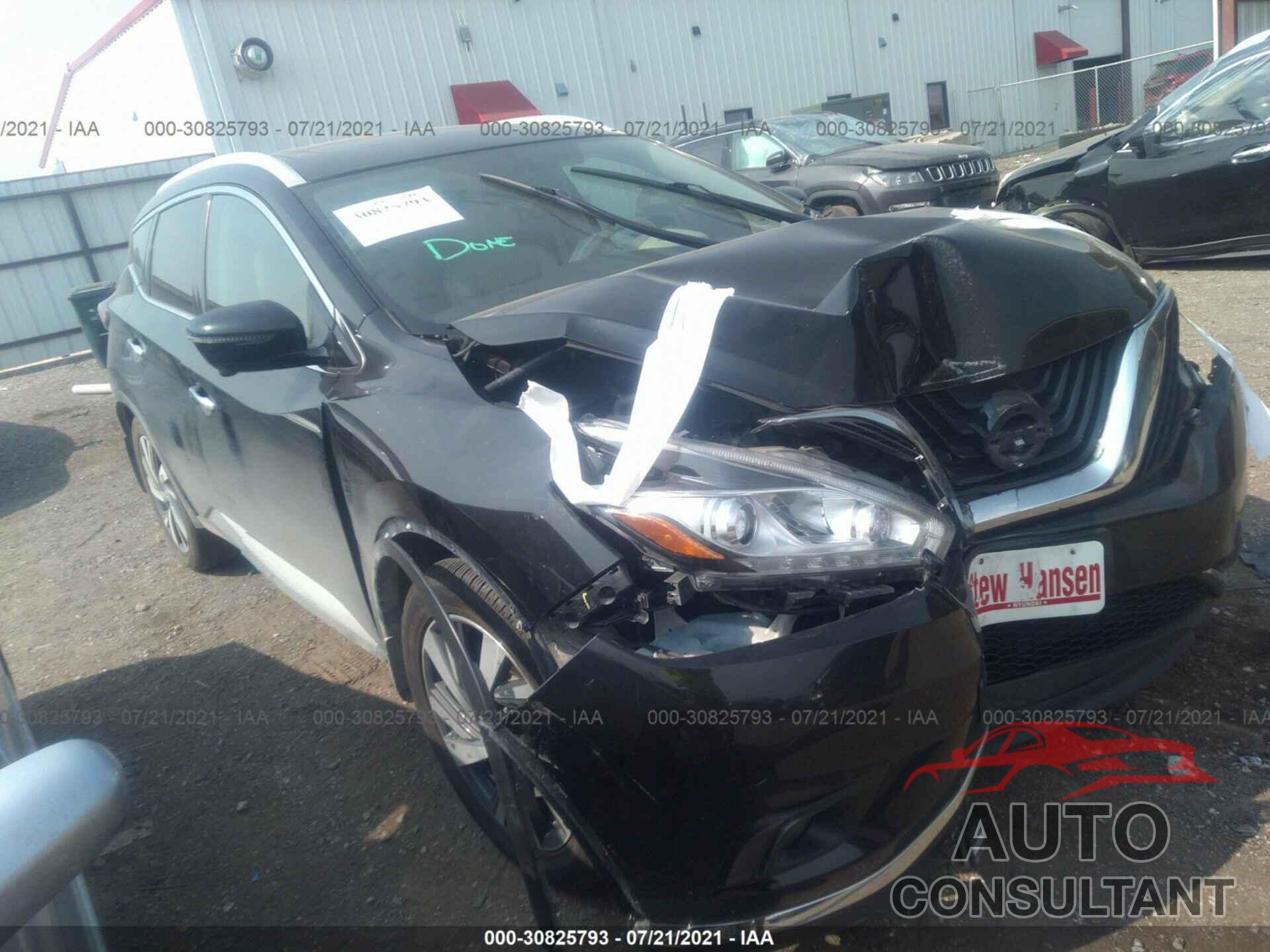 NISSAN MURANO 2016 - 5N1AZ2MH4GN127770